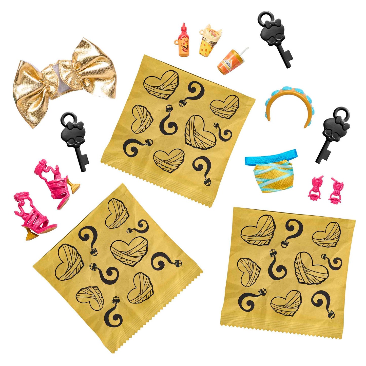 Monster High Skulltimate Secrets Cleo De Nile Doll with Dress-Up Locker – 19+ Surprises