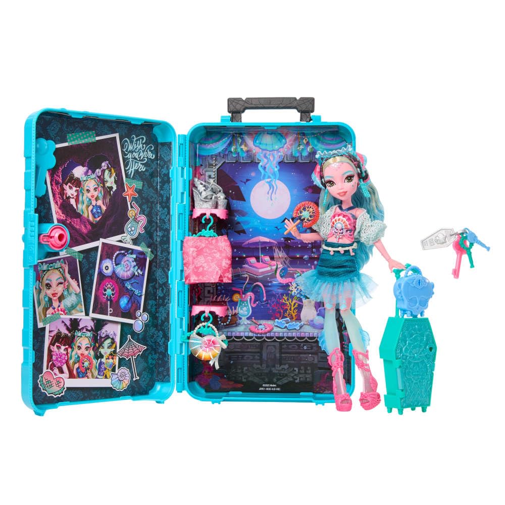 Monster High Skulltimate Secrets Lagoona Blue Doll – Gore-geous Oasis Destination + 19+ Surprises
