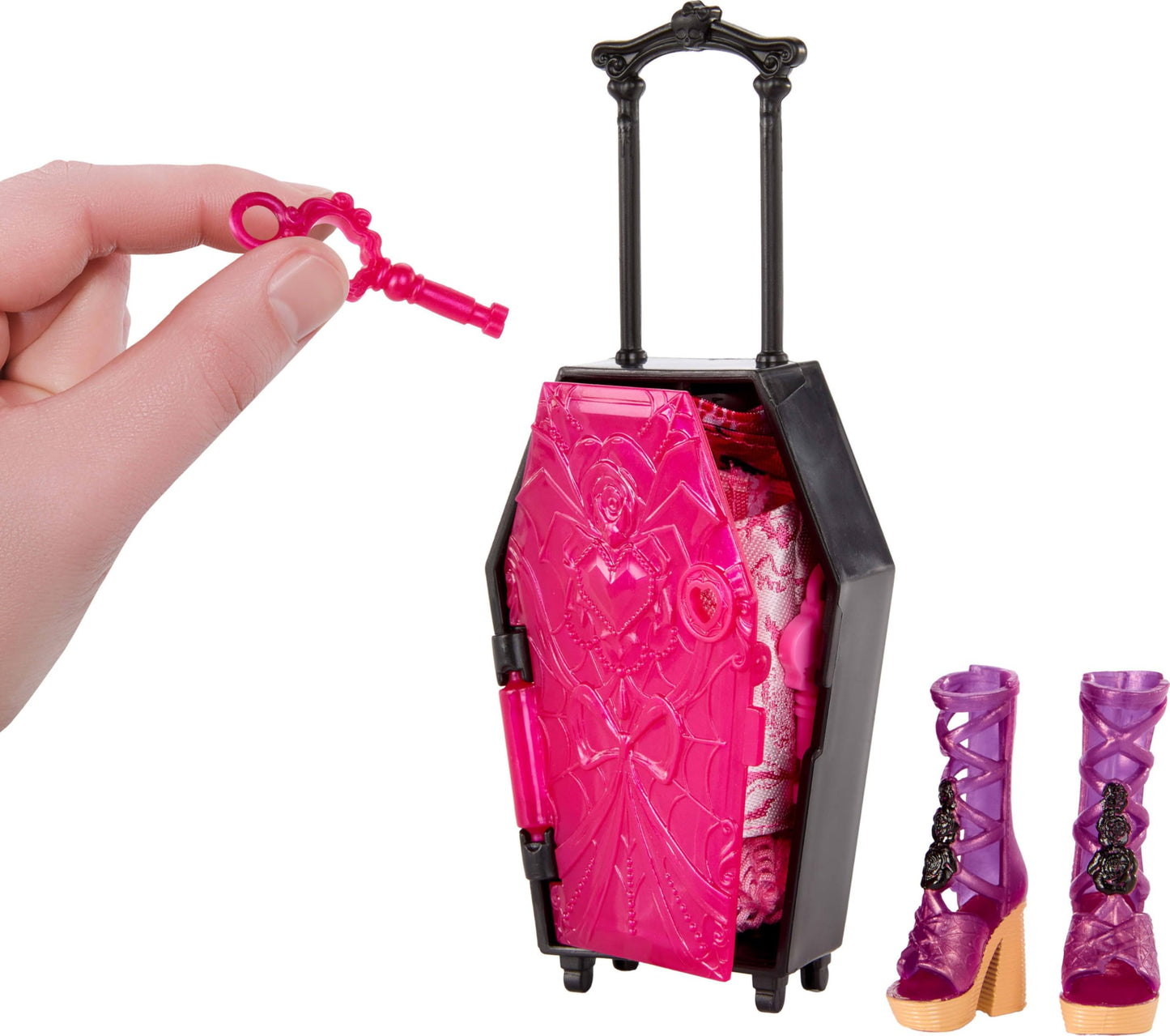 Monster High Skulltimate Secrets Draculaura Doll – Gore-geous Oasis Destination with 19+ Surprises