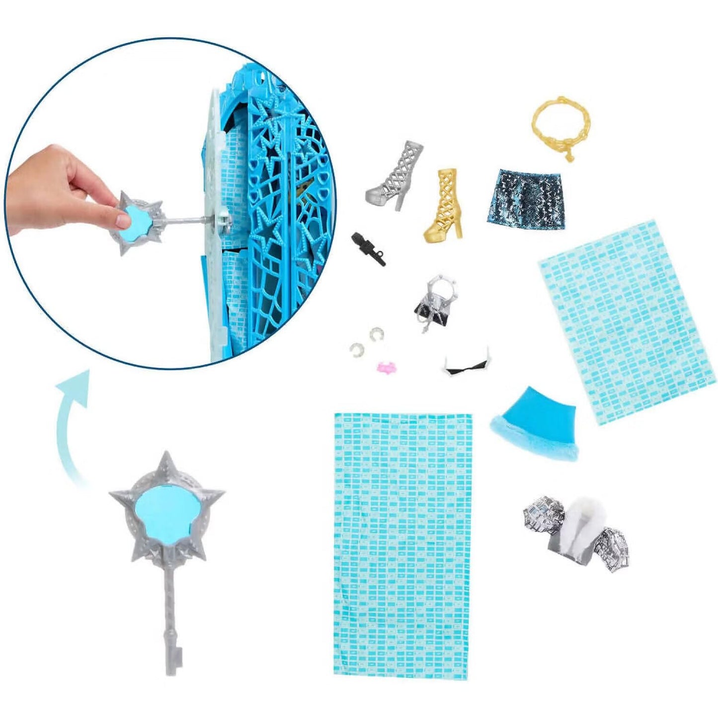 Monster High Skulltimate Secrets Hauntlywood Mysteries Frankie Stein Doll & Reveal Closet – 19+ Glam Surprises