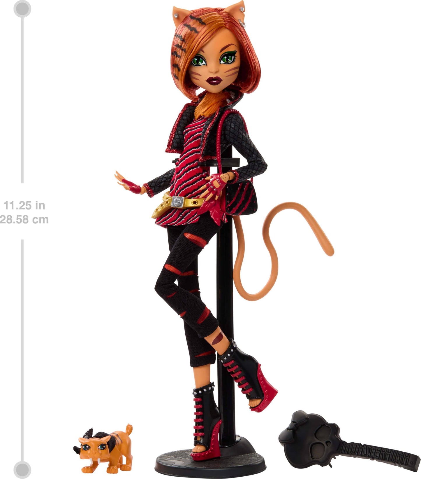Monster High Boo-riginal Creeproduction Toralei Doll – Collectible with Stand, Diary & Sweet Fangs