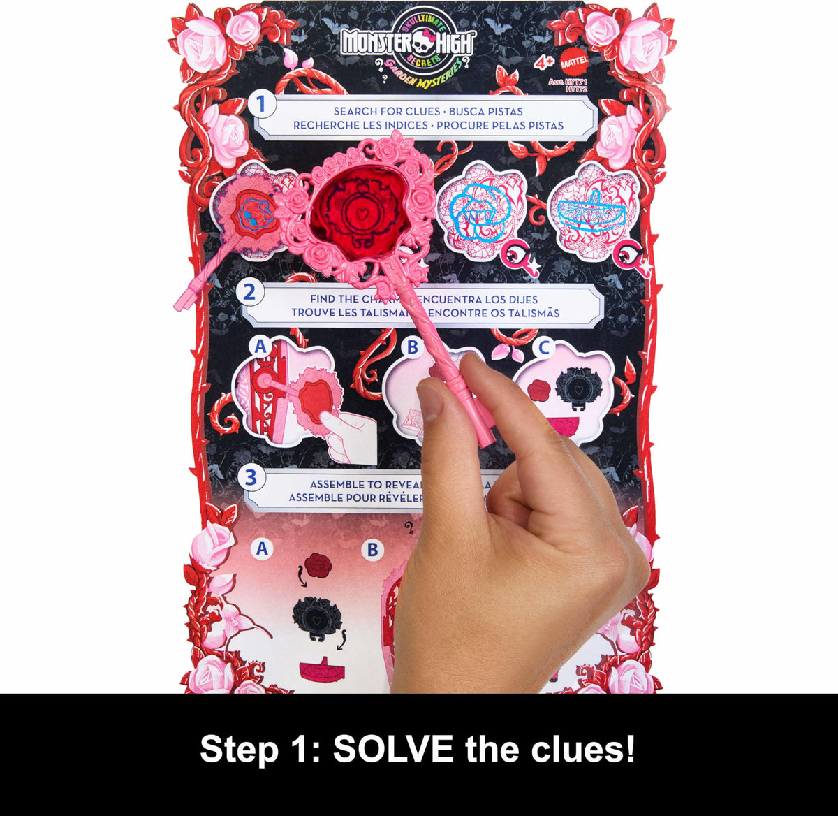Monster High Skulltimate Secrets Garden Mysteries Draculaura Doll with Reveal Closet & 19+ Tea Party Surprises
