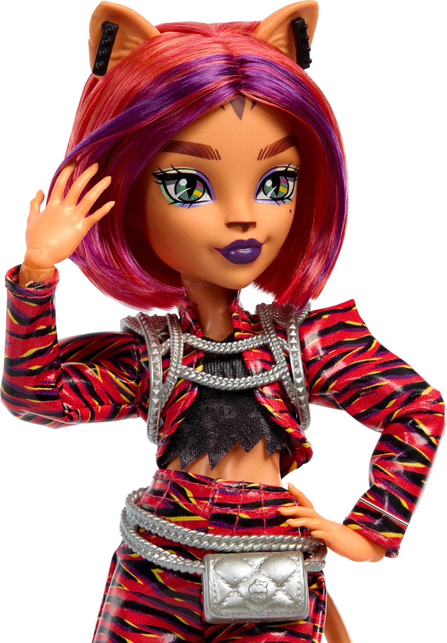 Monster High Toralei Music Club Doll – Varsity Jacket, Yearbook & Performance Accessories
