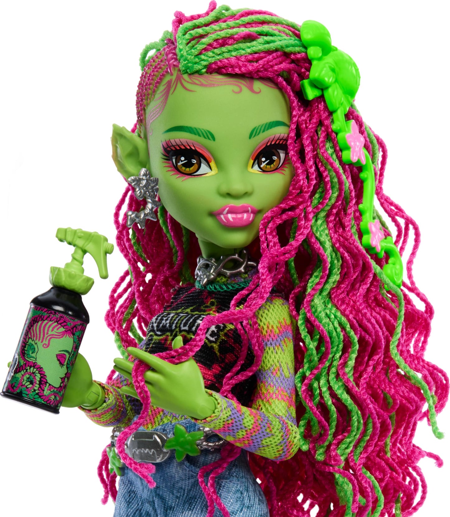 Monster High Venus McFlytrap Doll – Plant Monster with Chewlian & Accessories
