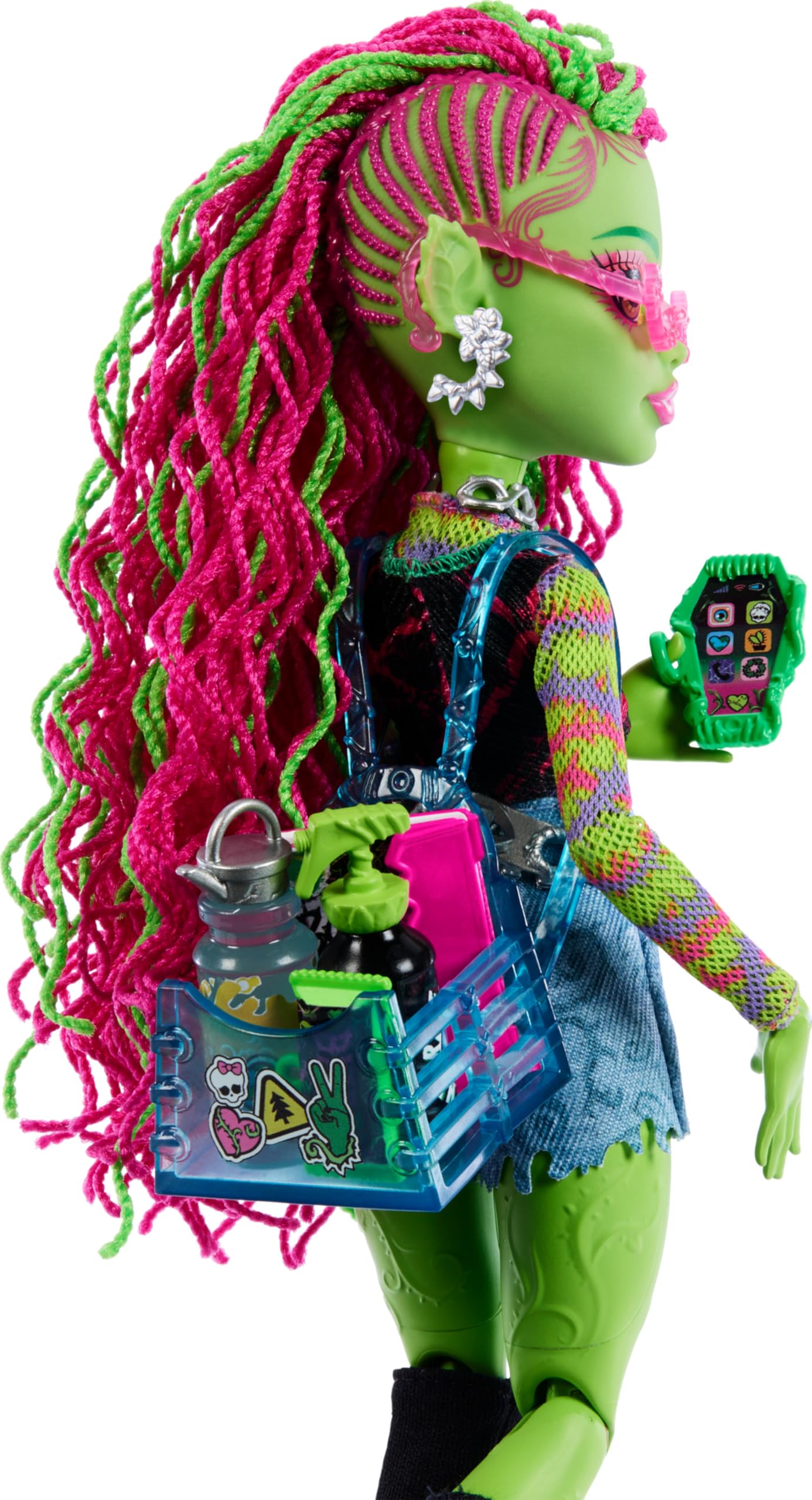 Monster High Venus McFlytrap Doll – Plant Monster with Chewlian & Accessories