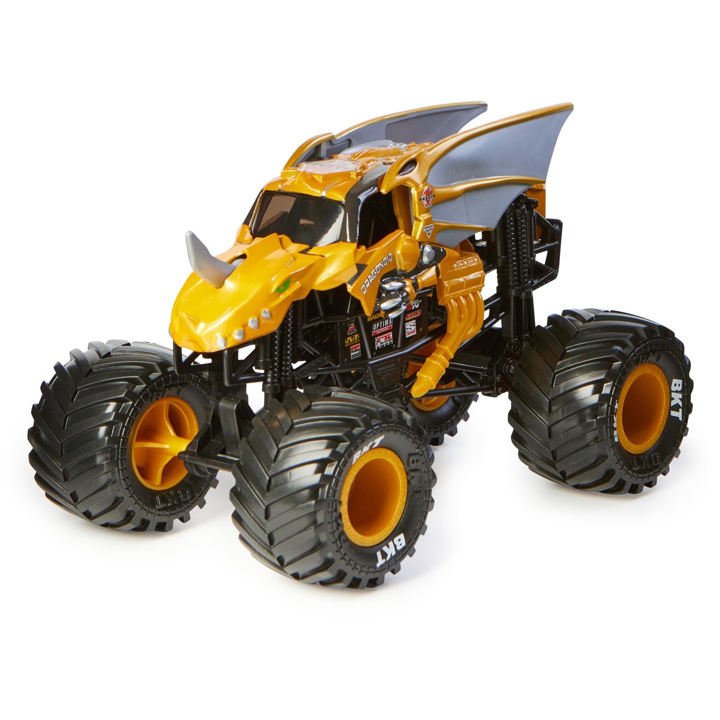 Monster Jam Official Bakugan Dragonoid Monster Truck 1:24 Scale Die-Cast | Collectible Kids Toy