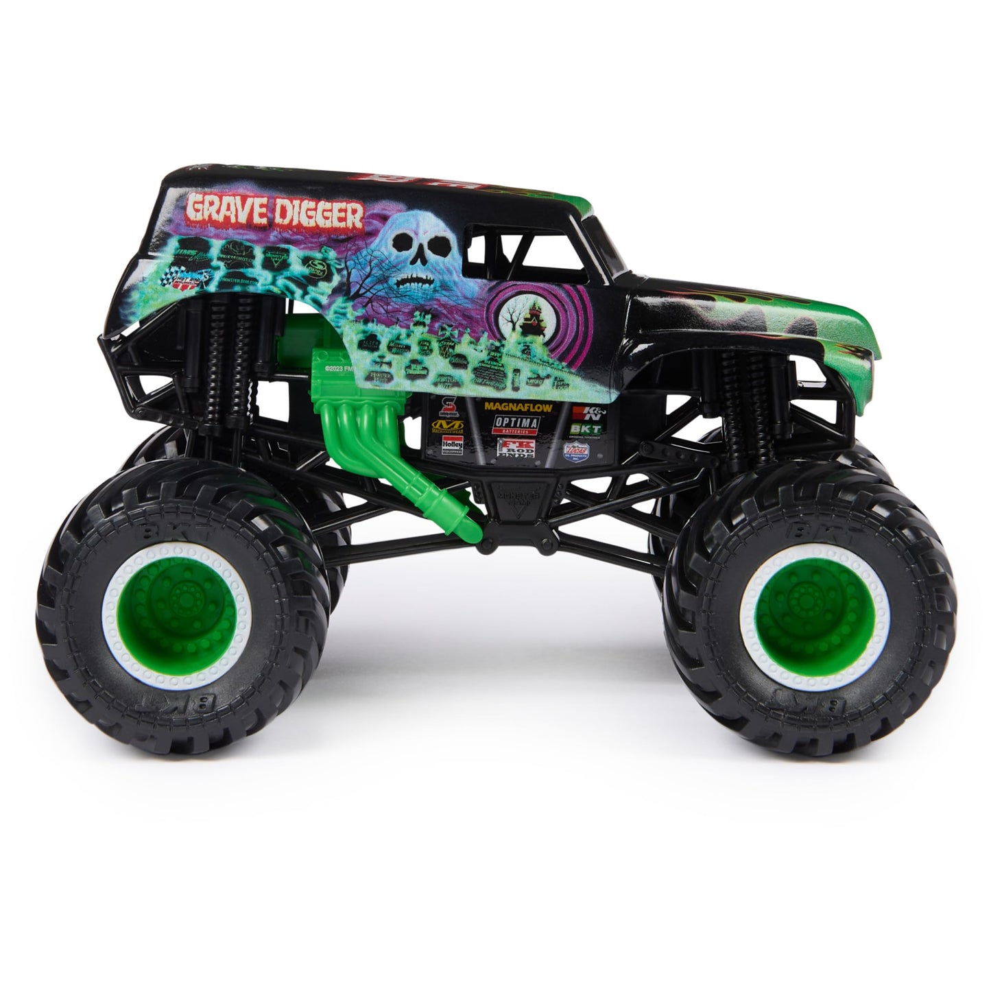 Monster Jam Official Grave Digger 1:24 Die-Cast Truck | Collectible Monster Jam Toys