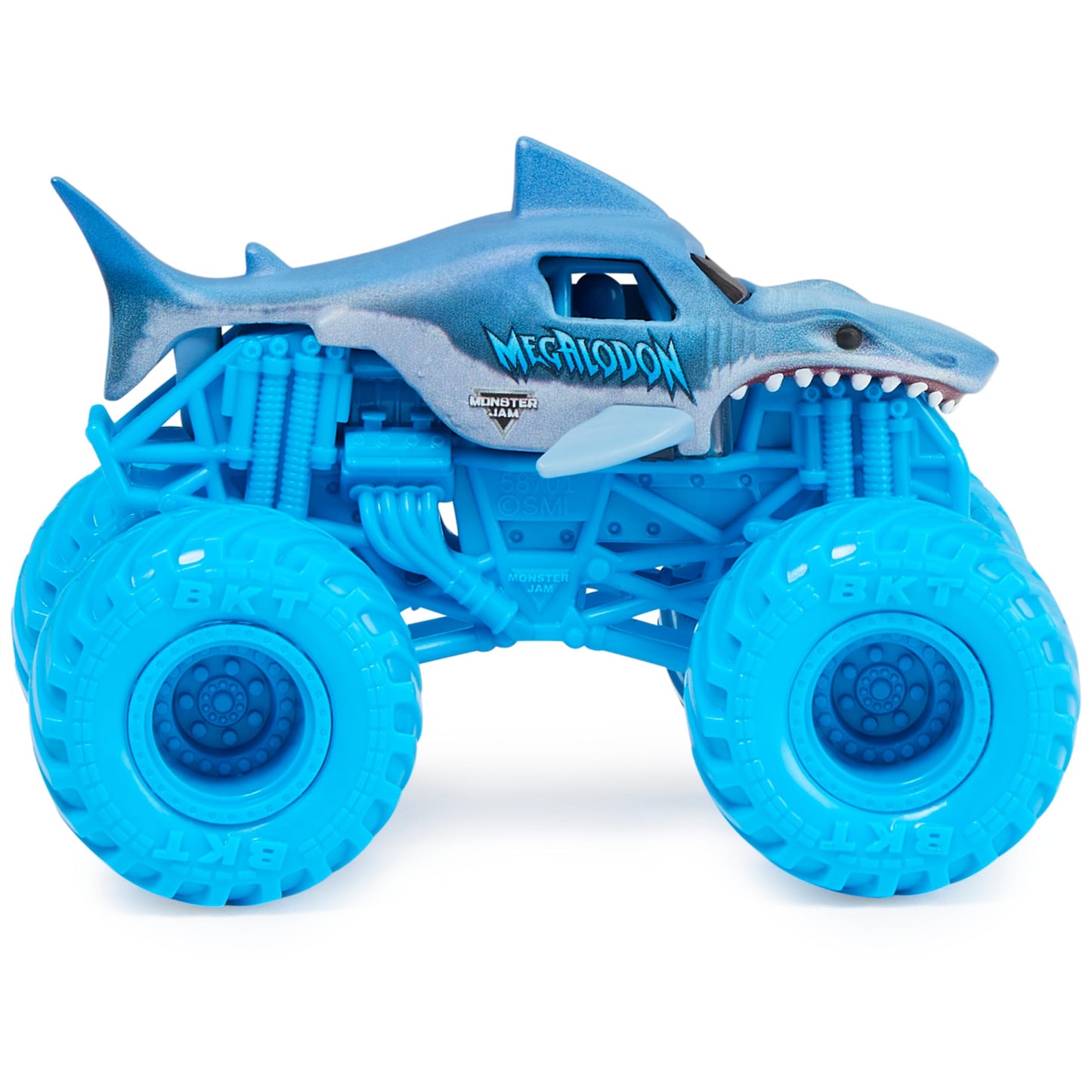 Monster Jam 1:64 Diecast Truck with Bonus Accessory – Hyper Fueled Megalodon