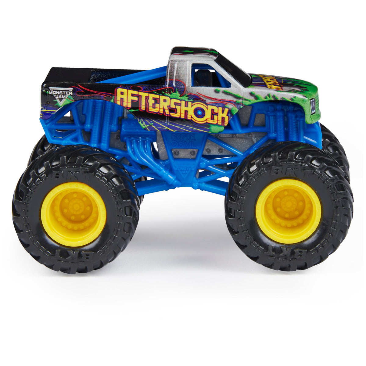Monster Jam Official Aftershock 1:64 Die-Cast Truck – Forces of Nature Series