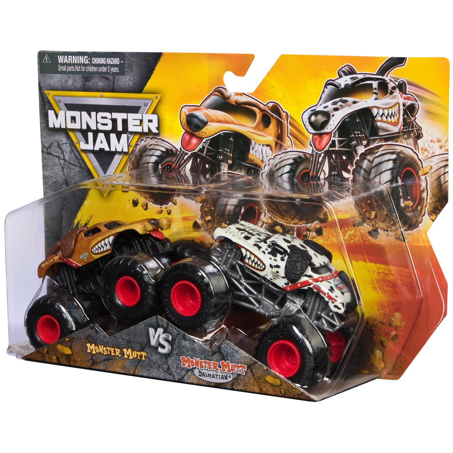 Monster Jam Official 1:64 Die-Cast Monster Truck 2-Pack | Grave Digger, Avenger & More