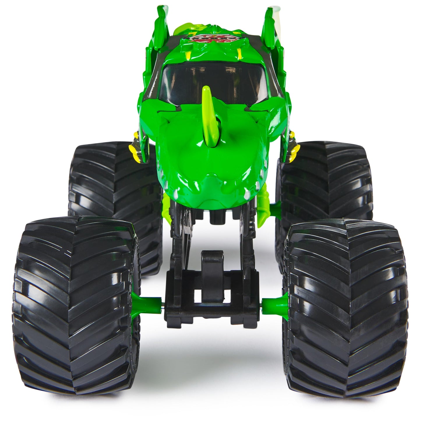 Monster Jam Bakugan Dragonoid Green Monster Truck – 1:24 Die-Cast with Chrome Rims & BKT Tires