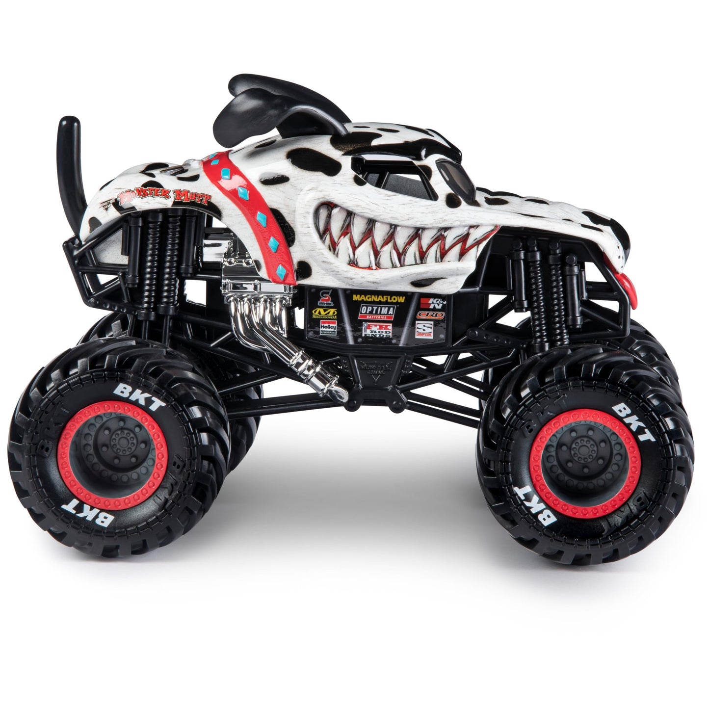 Monster Jam Official 1:24 Monster Mutt Dalmatian Die-Cast Truck