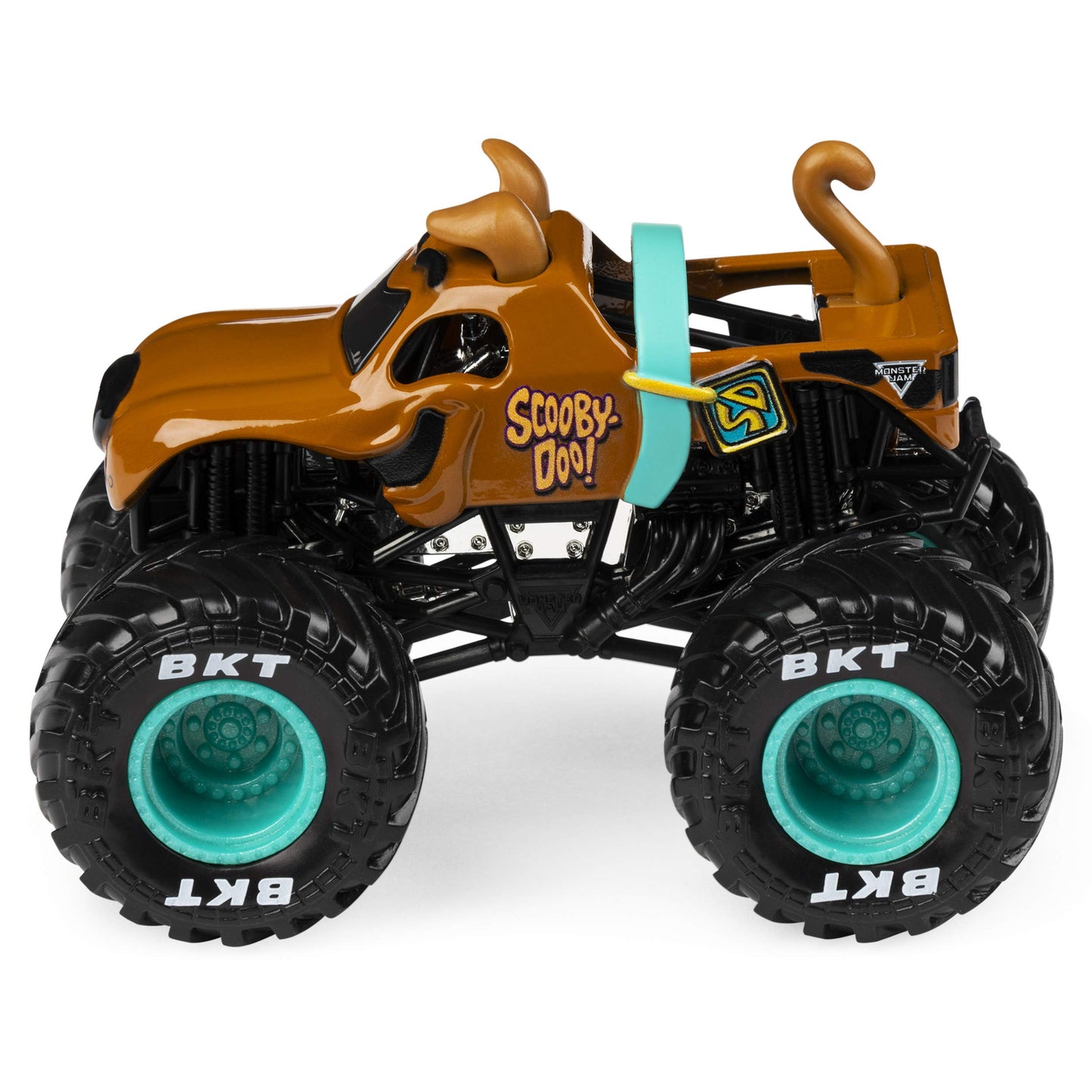 Monster Jam Scooby Doo vs Mysterty Machine 1:64 Scale Die-Cast Monster Trucks 2-Pack