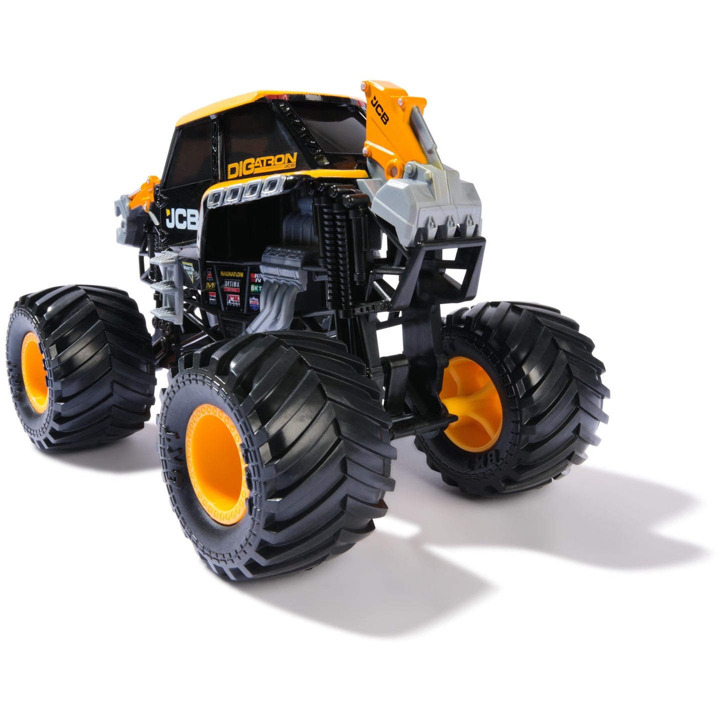 Monster Jam JCB DIGATRON 1:24 Scale Die-Cast Truck | Official Monster Jam Collectible