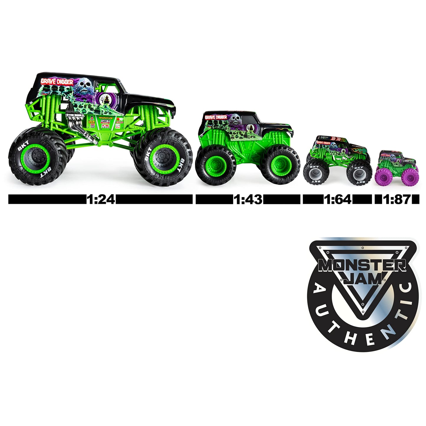 Monster Jam Official El Toro Loco 1:24-Scale Die-Cast Truck