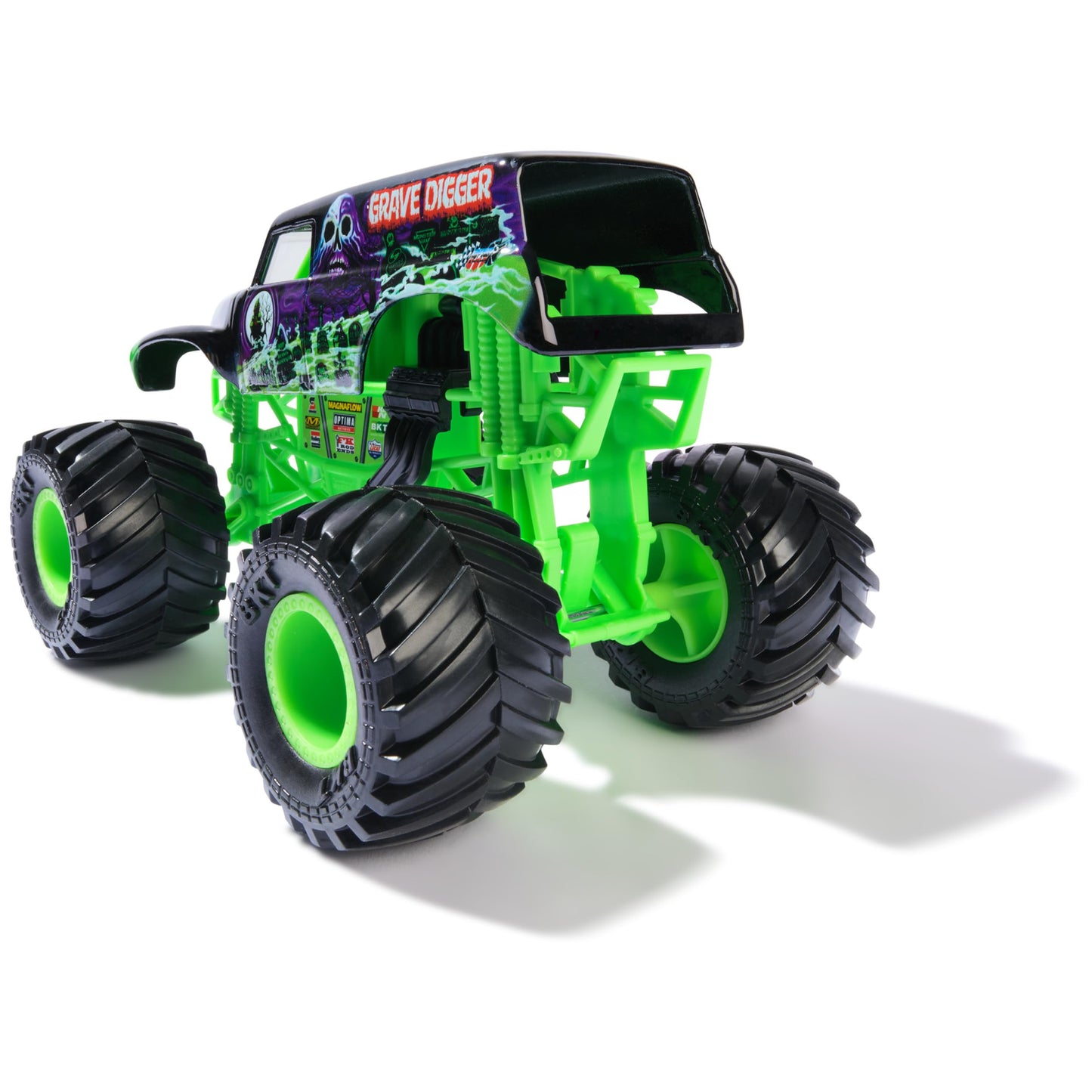 Monster Jam Grave Digger 1:24 Official Die-Cast Truck | Collectible Toy