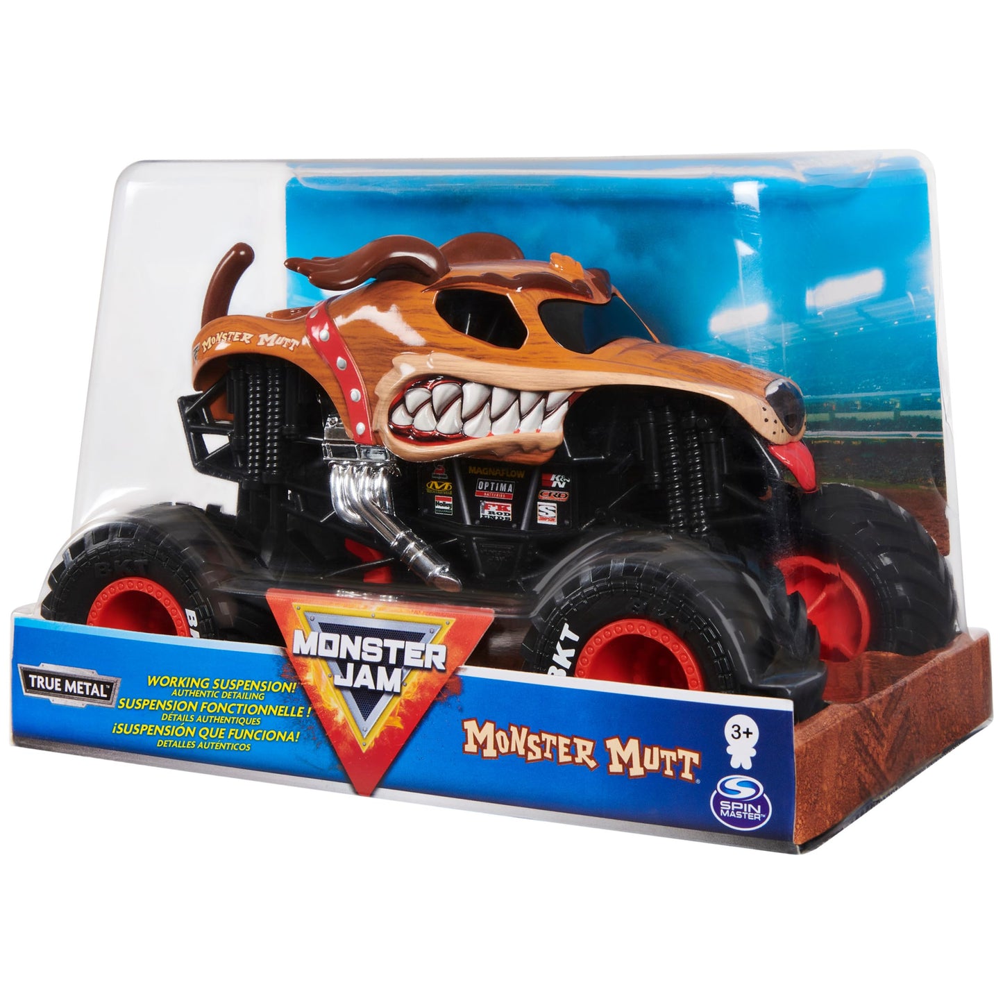 Monster Jam Official Monster Mutt Monster Truck 1:24 Die-Cast Vehicle