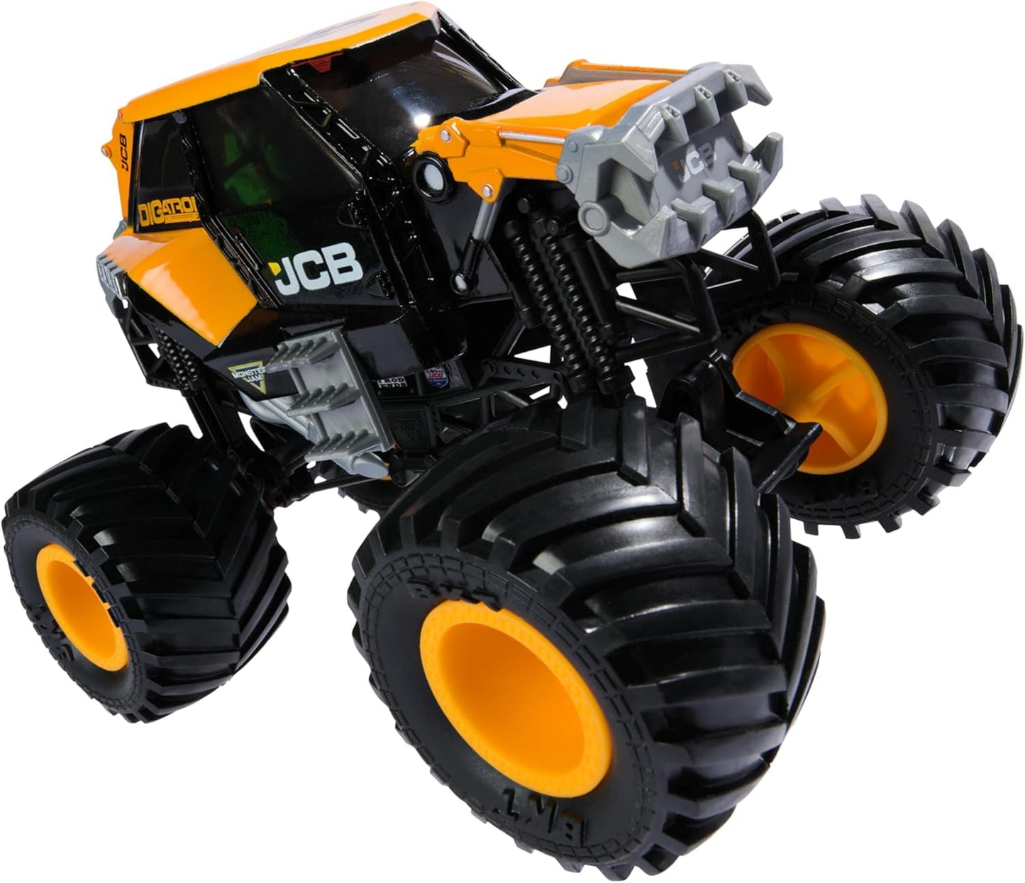 Monster Jam Official JCB DIGATRON Monster Truck 1:24 Die-Cast | Collector Toy