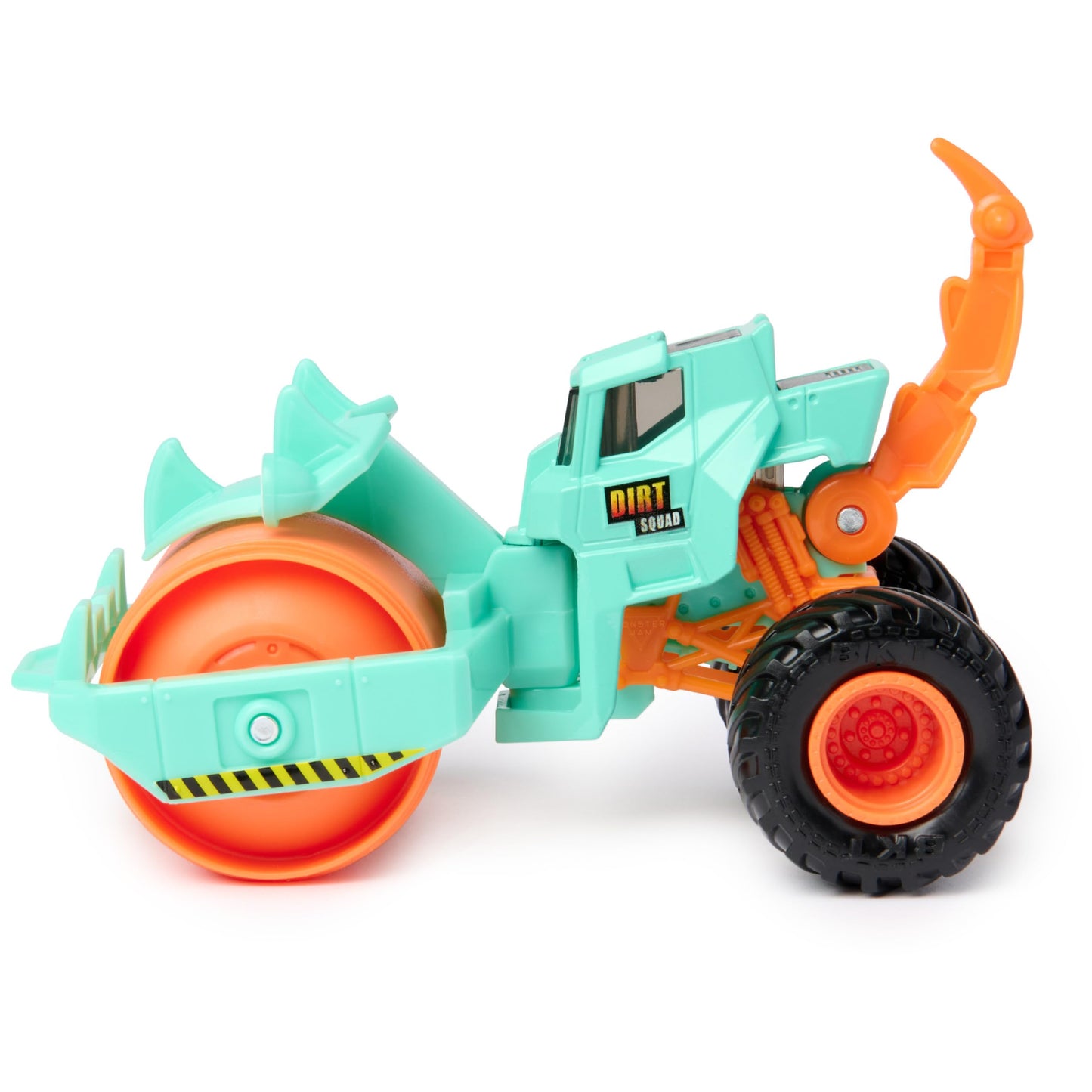 Monster Jam Dirt Squad Dump Truck – 1:64 Die-Cast with Moving Parts