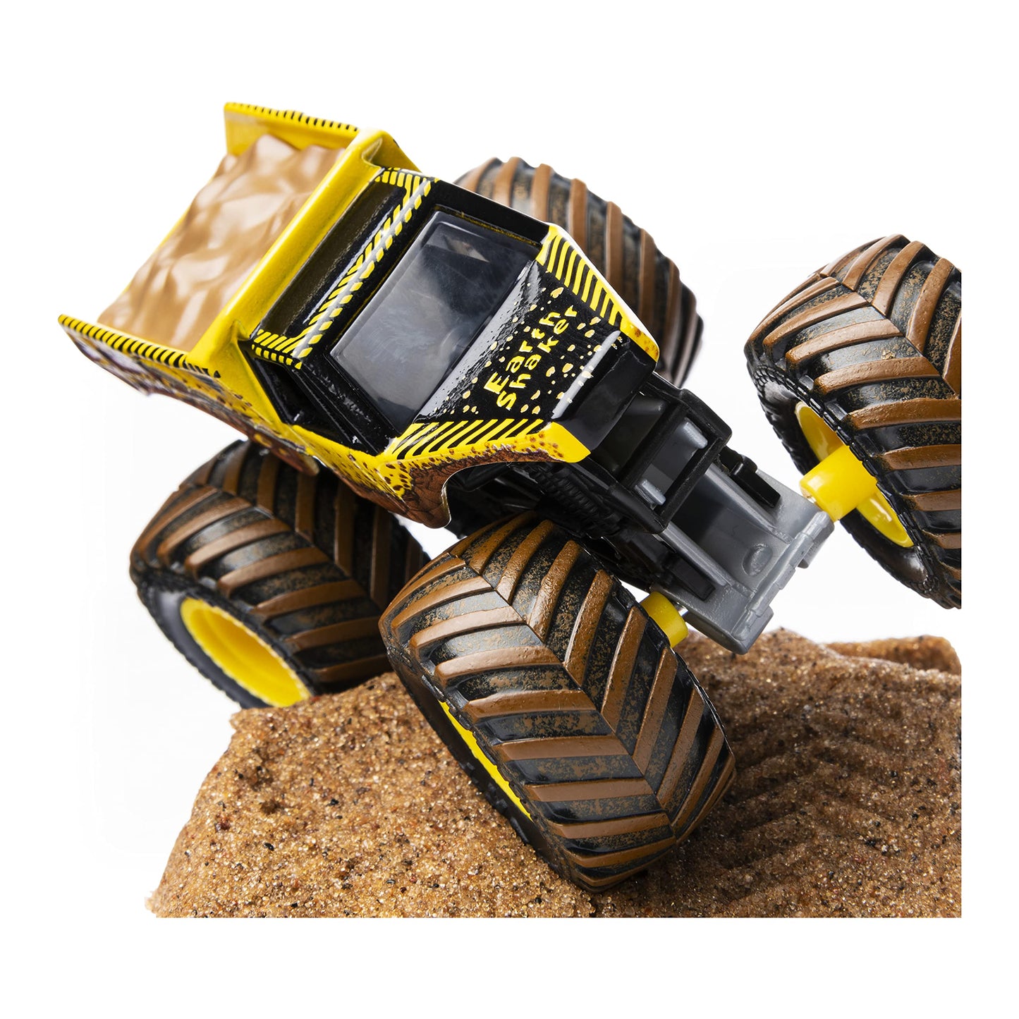 Monster Jam Earth Shaker Monster Dirt Starter Set – 1:64 Die-Cast Truck & 8oz Dirt