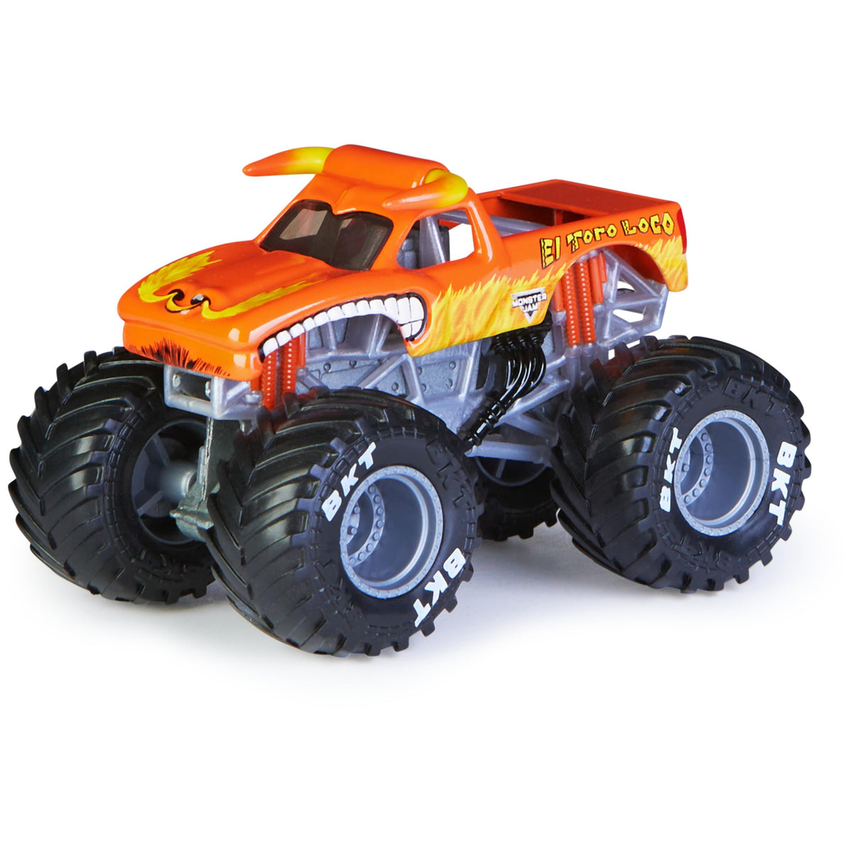 Monster Jam Official El Toro Loco 1:64 Die-Cast Monster Truck | True Heavy Metal Series
