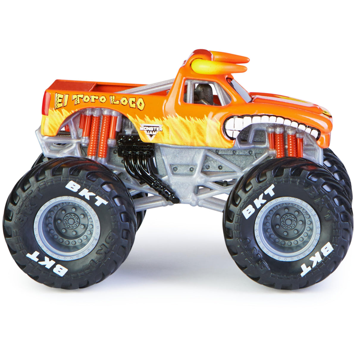 Monster Jam Official El Toro Loco 1:64 Die-Cast Monster Truck | True Heavy Metal Series