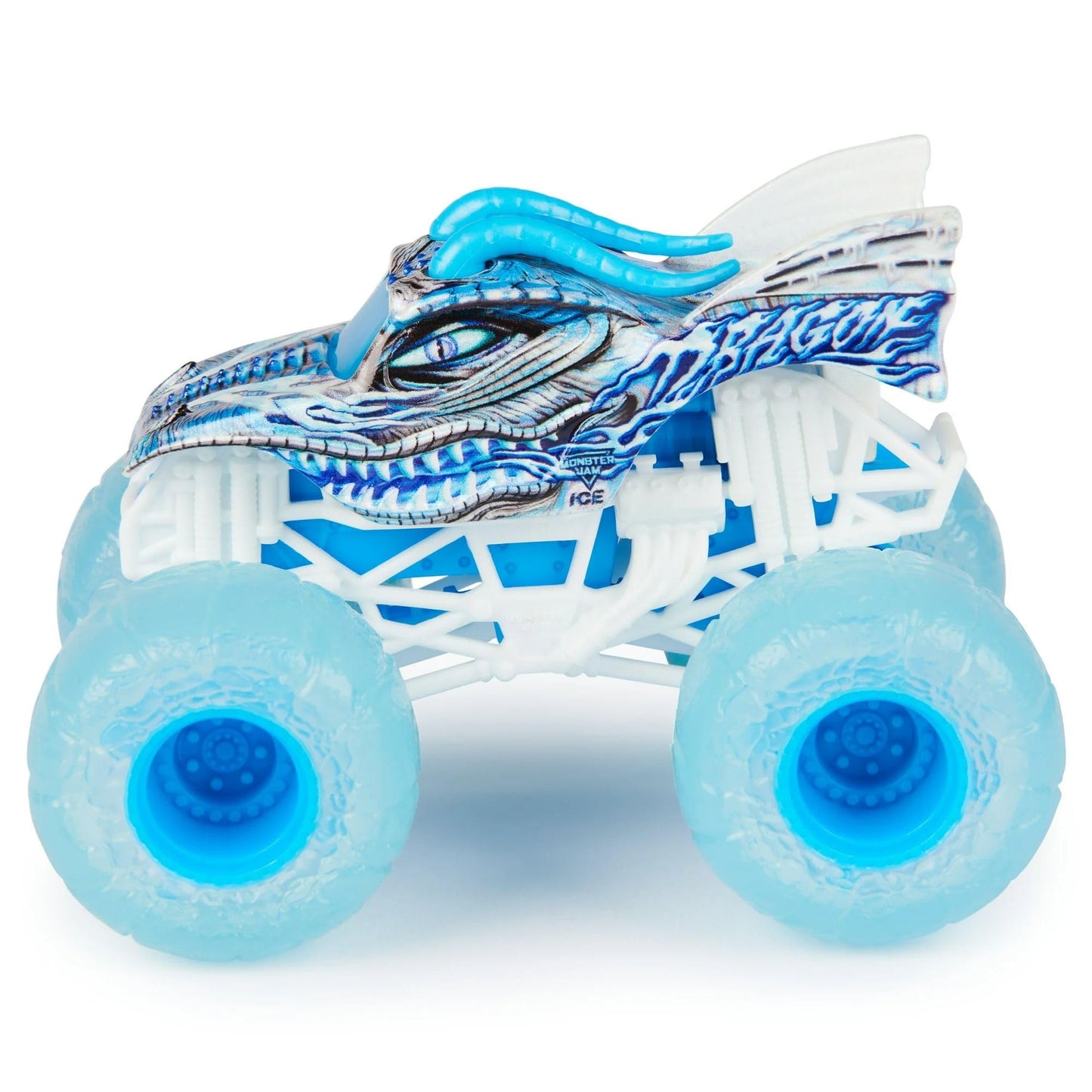 Monster Jam Walmart Exclusive Fire & Ice Grave Digger & El Toro Loco Truck Set