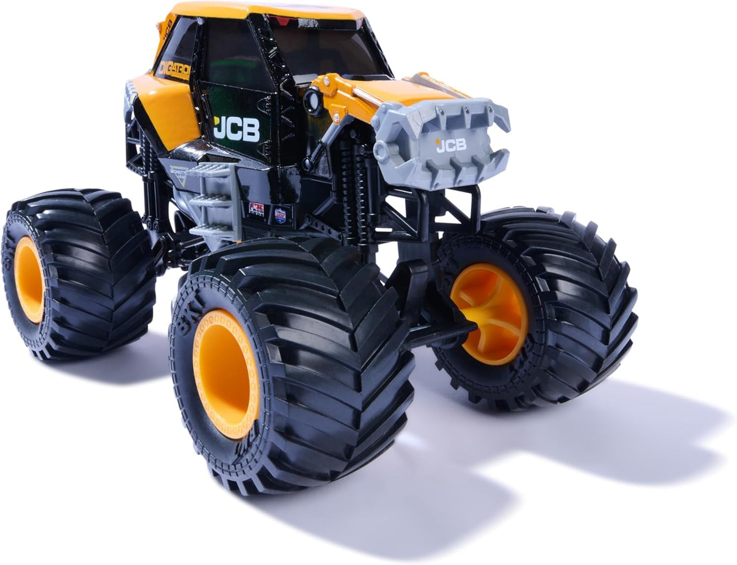 Monster Jam Official JCB DIGATRON Monster Truck 1:24 Die-Cast | Collector Toy