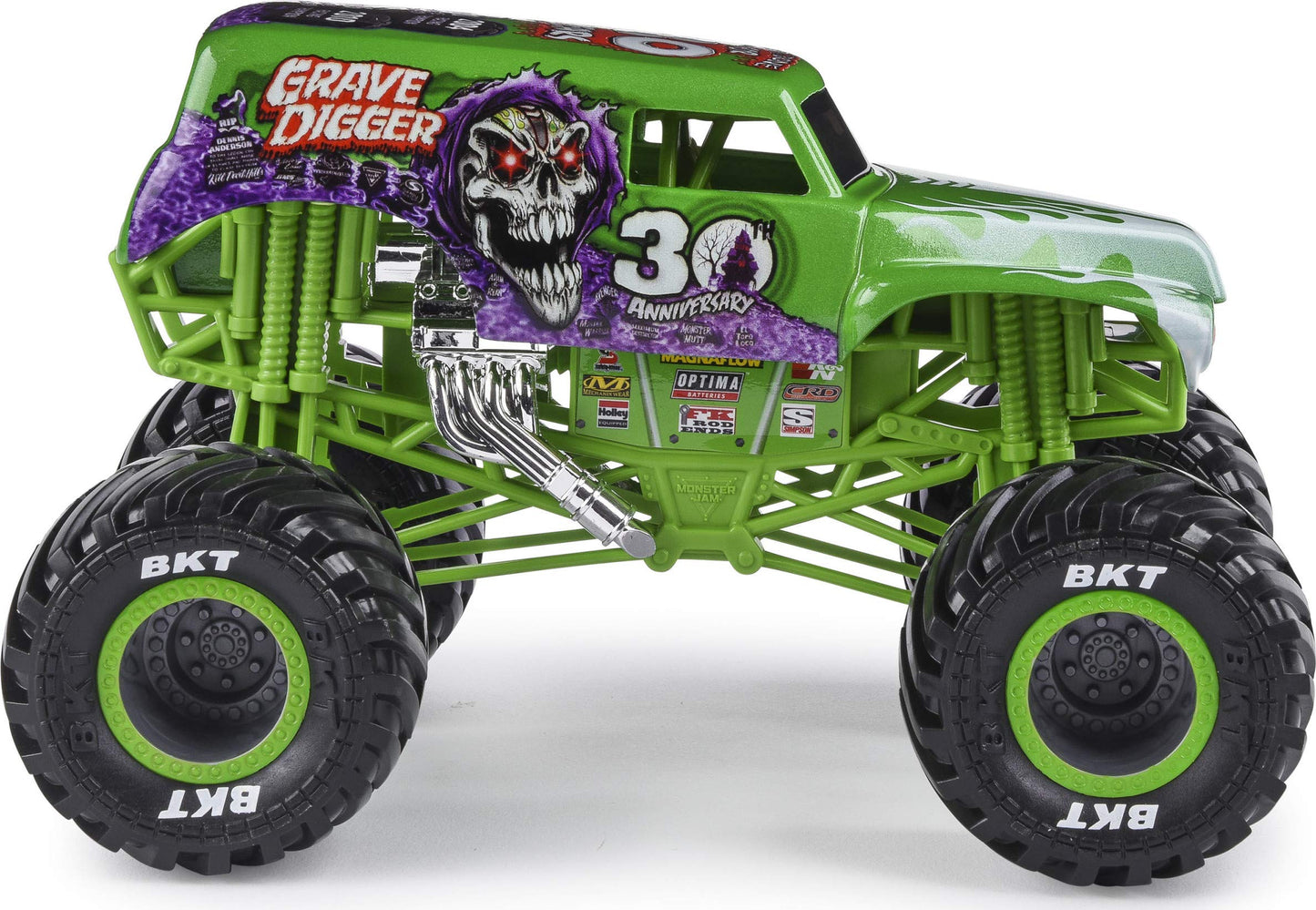 Monster Jam Official Grave Digger 1:24 Scale Die-Cast Monster Truck