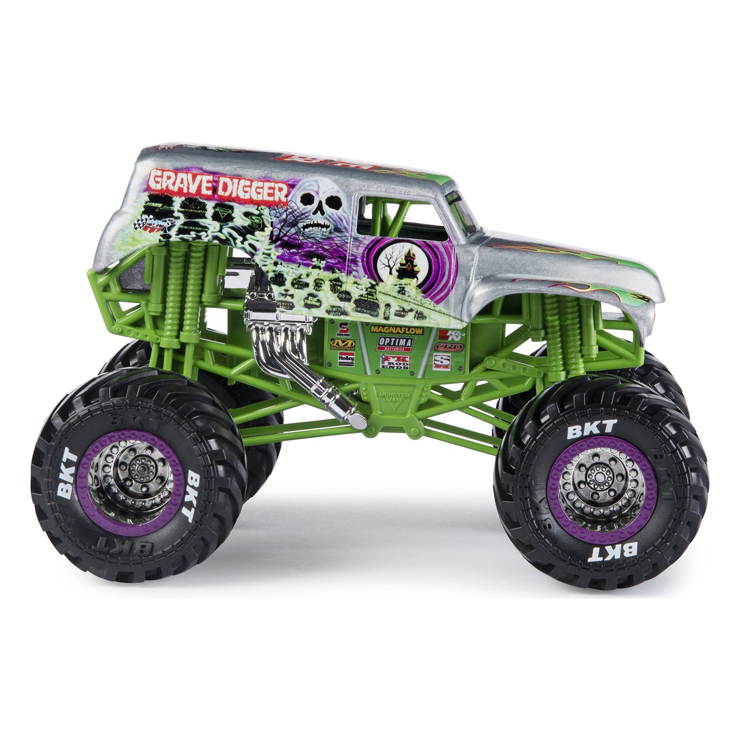 Monster Jam Grave Digger 1:24 Die-Cast Monster Truck | Official 1:24 Scale