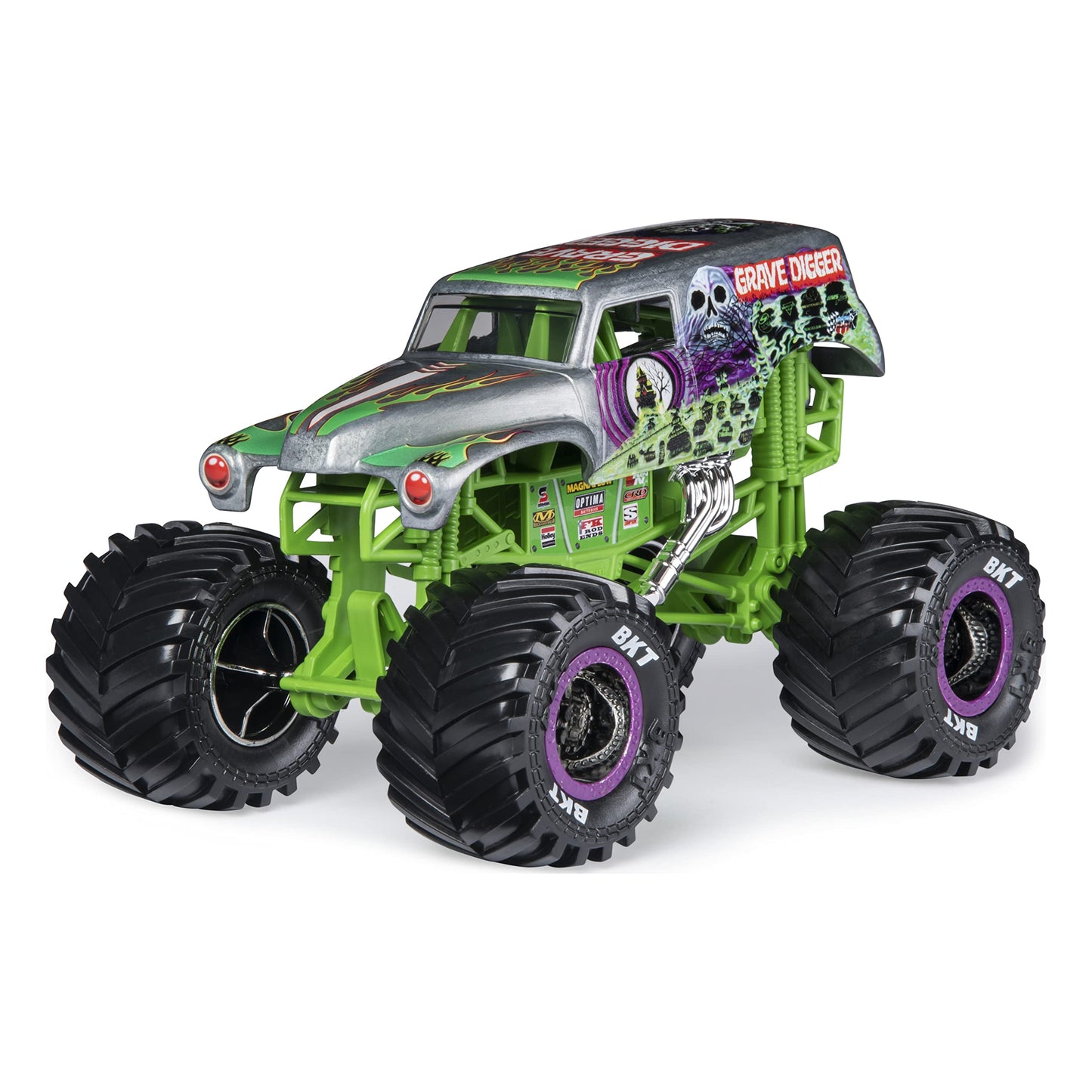 Monster Jam Grave Digger 1:24 Die-Cast Monster Truck | Official 1:24 Scale