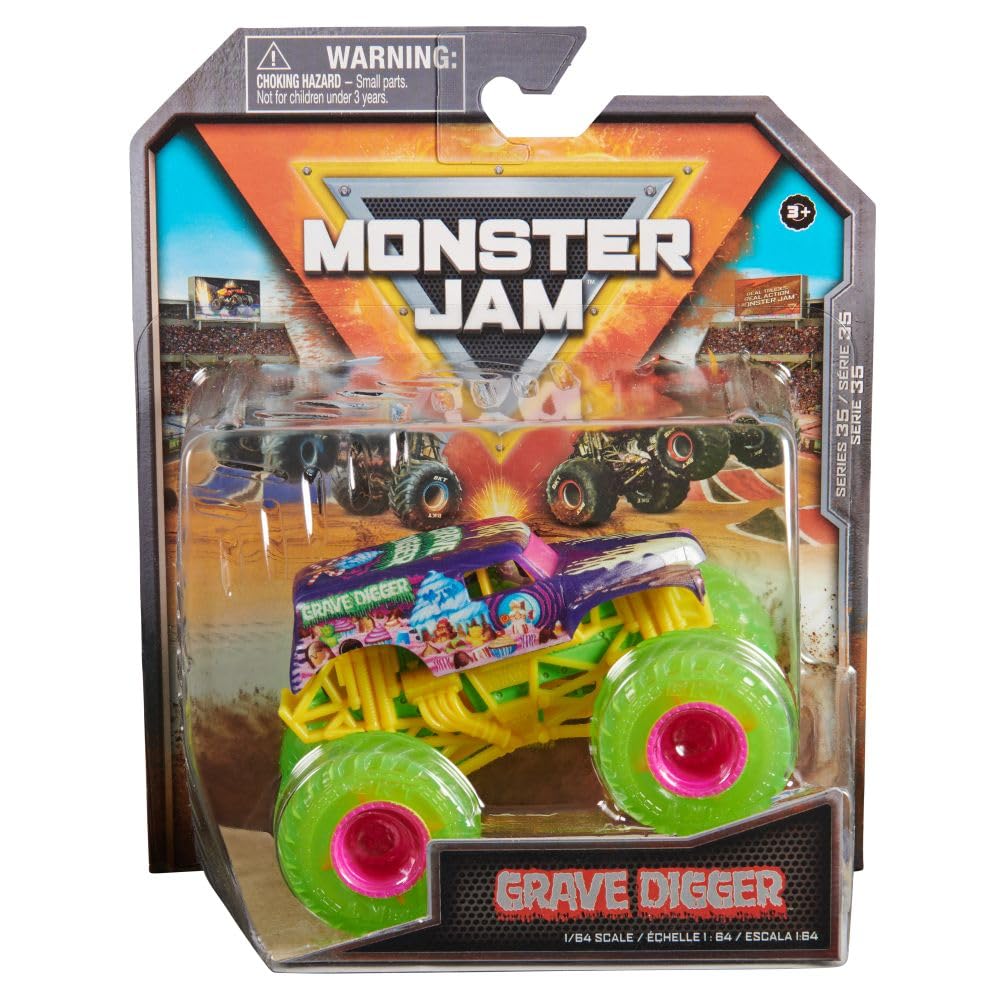 Monster Jam 2024 Official 1:64 Grave Digger Diecast – Street Treats