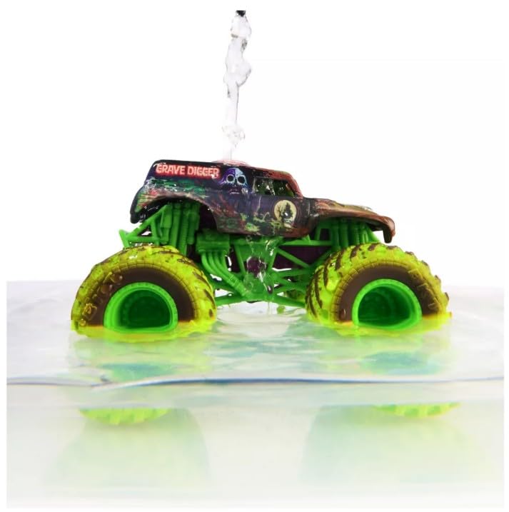 Monster Jam Mud Blasters Color Change Series 1 Grave Digger Die-Cast Monster Truck