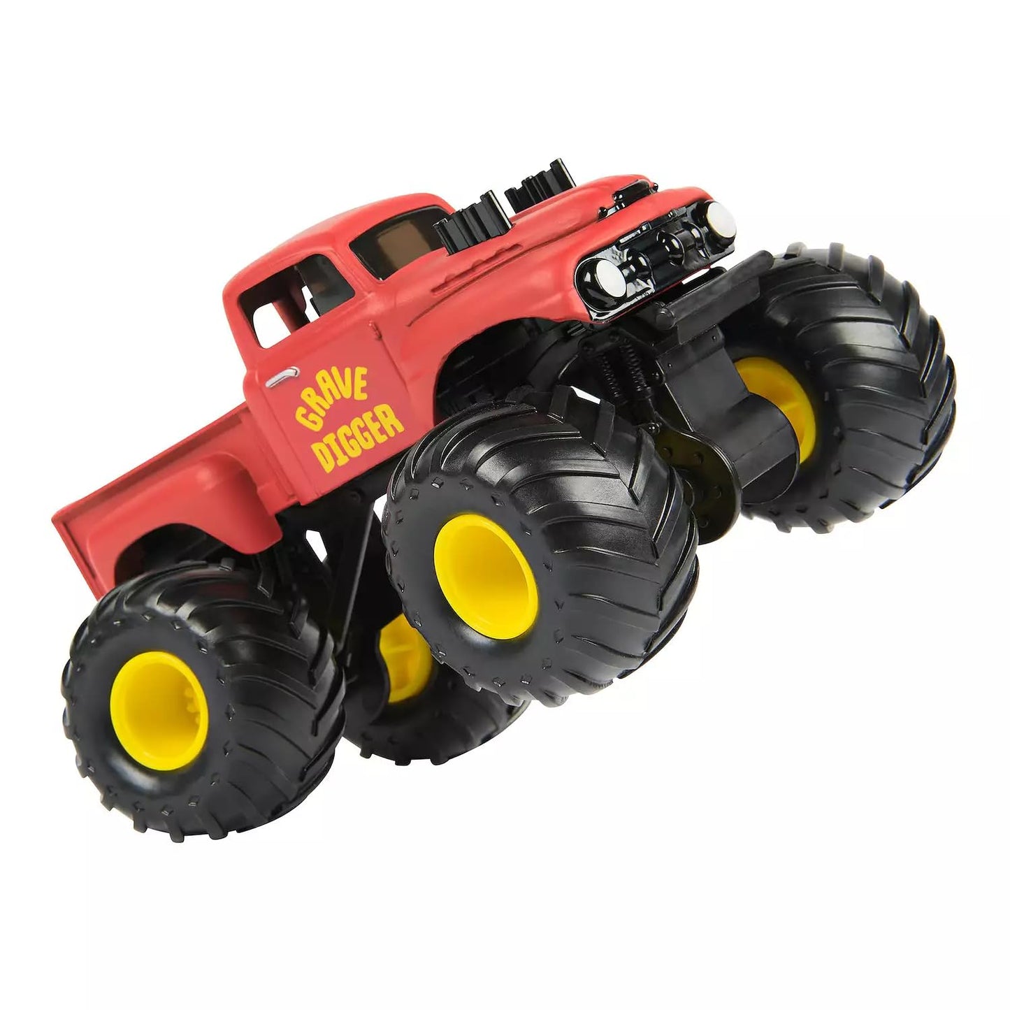 Monster Jam Grave Digger Red Vintage Edition 1:24 Die-Cast Truck | Collectible Toy