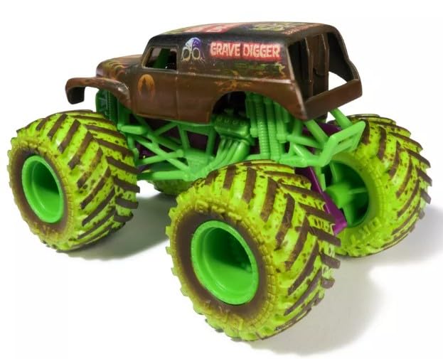 Monster Jam Mud Blasters Color Change Series 1 Grave Digger Die-Cast Monster Truck