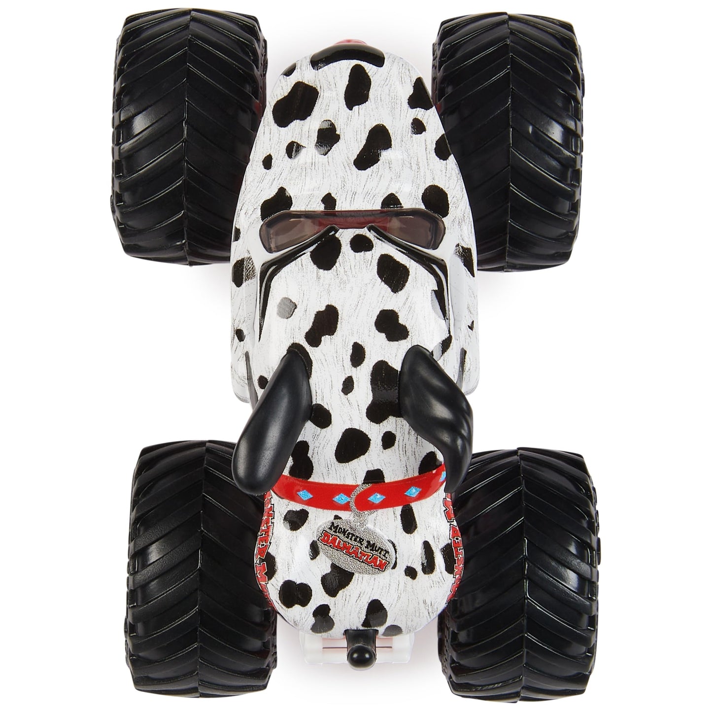 Monster Jam Official Monster Mutt Dalmatian 1:64 Die-Cast Truck – Kids Toys Aged 3+