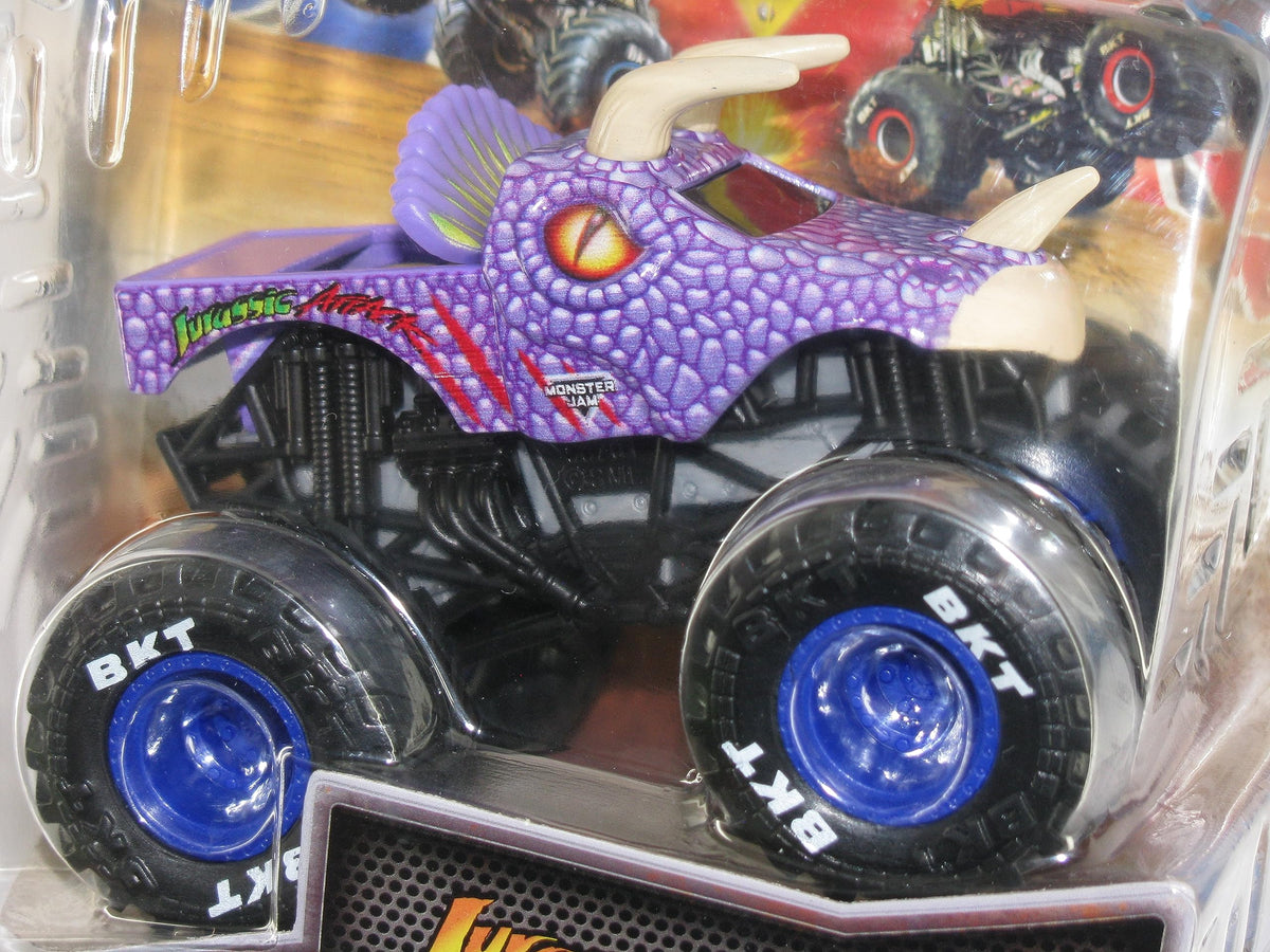 Monster Jam 2023 Spin Master 1:64 Diecast Truck – Jurassic Attack, Arena Favorites