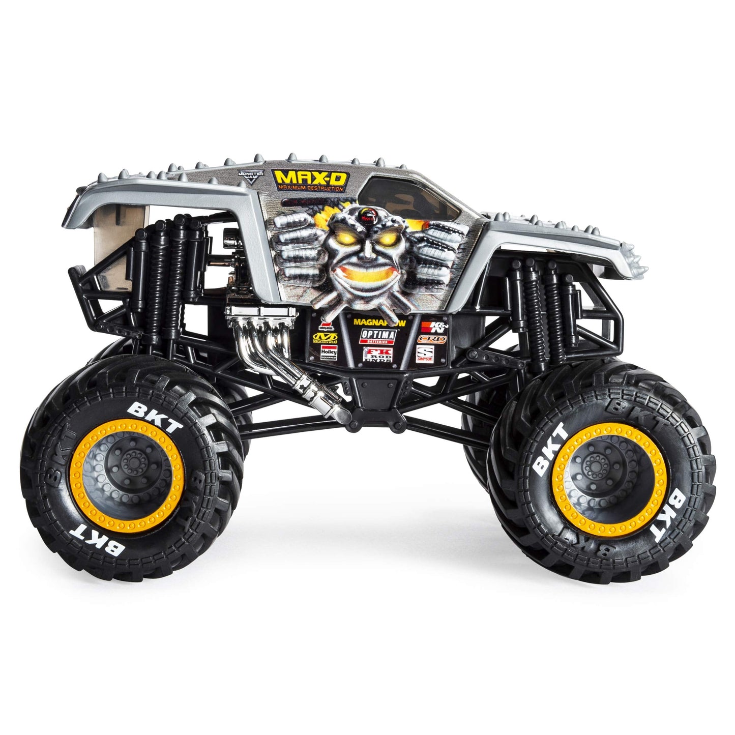 Monster Jam Official Max D Monster Truck Die-Cast Vehicle 1:24 Scale