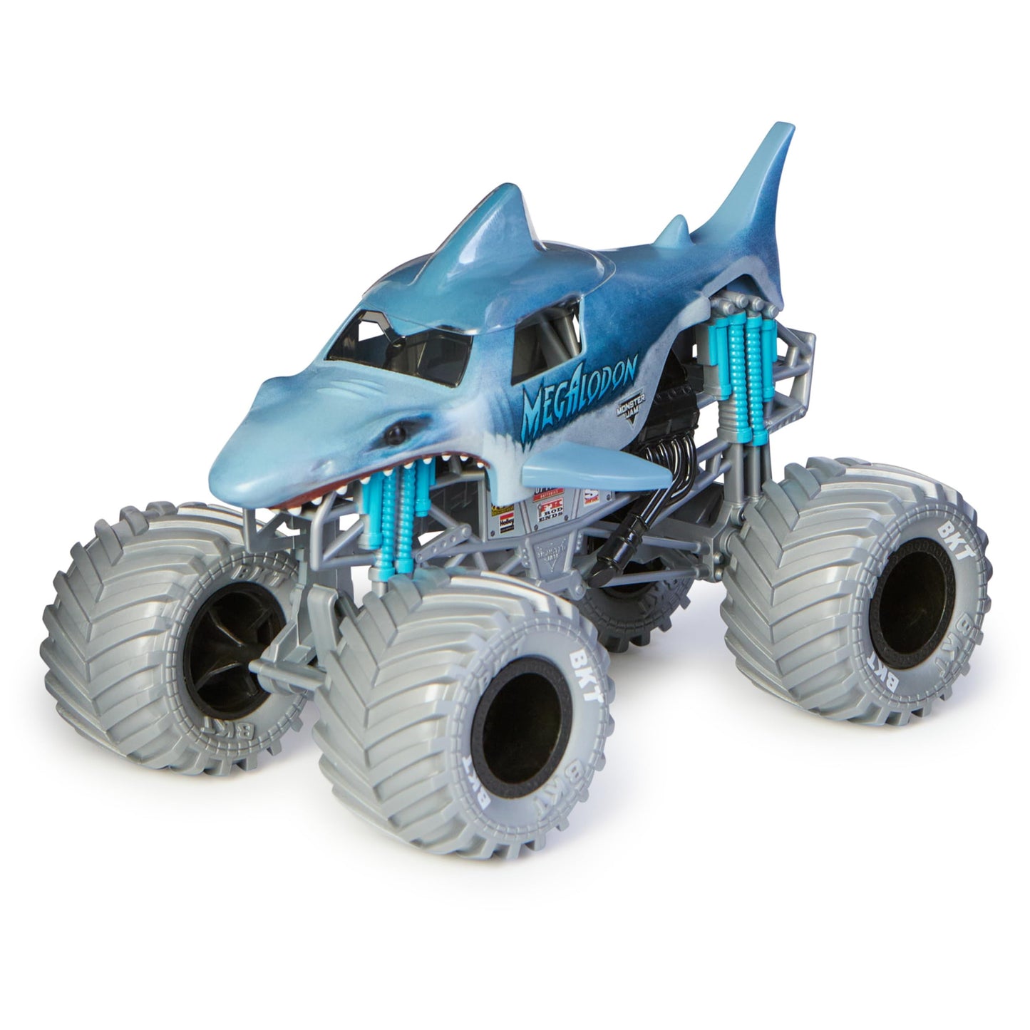 Monster Jam Official Megalodon 1:24-Scale Die-Cast Truck | Collector Toy for Kids 3+