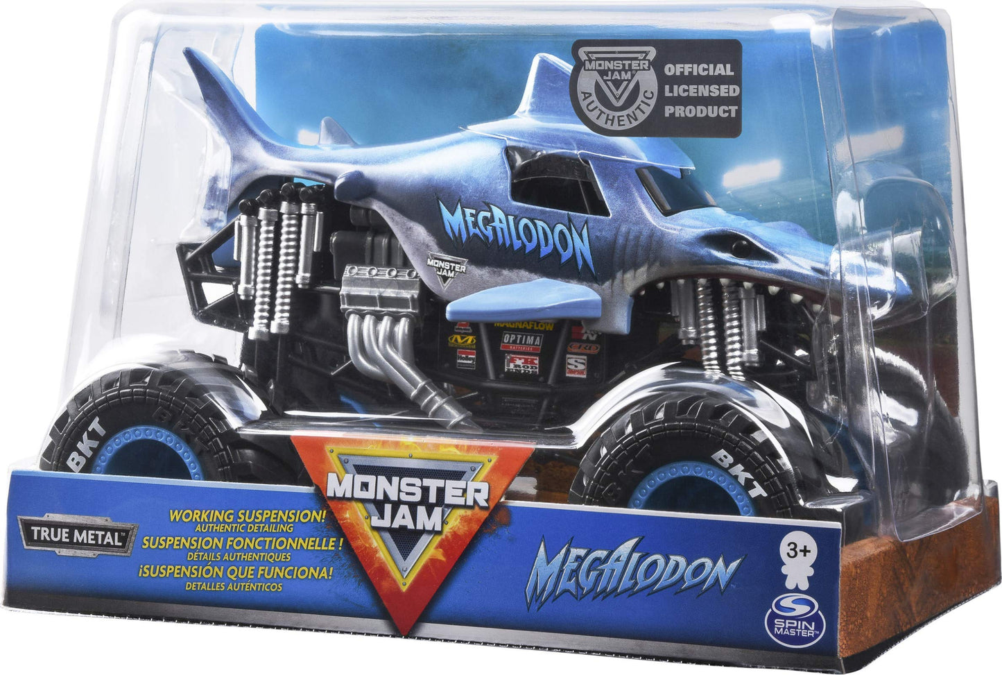 Monster Jam Megalodon 1:24 Scale Official Die-Cast Truck