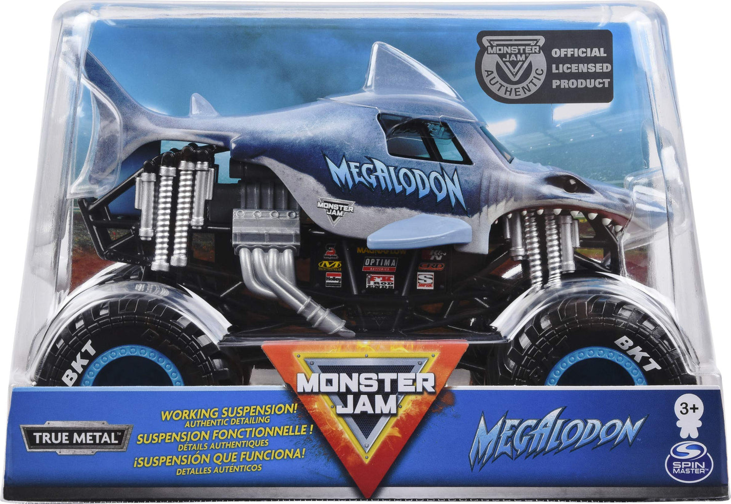 Monster Jam Megalodon 1:24 Scale Official Die-Cast Truck