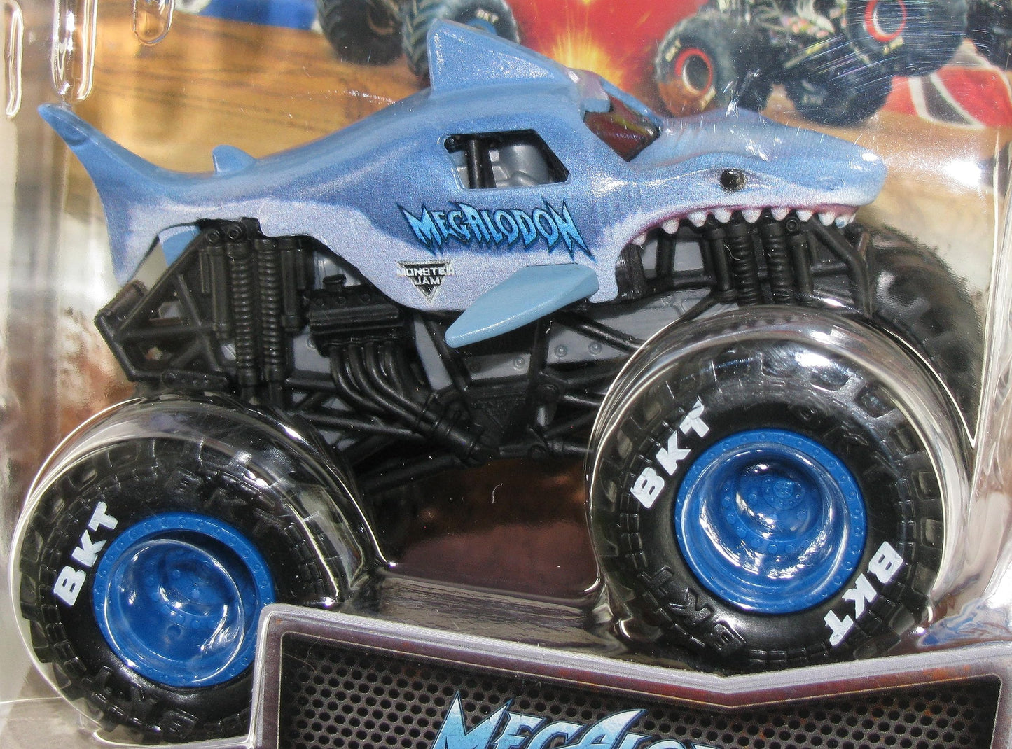 Monster Jam 2023 Spin Master 1:64 Megalodon Diecast Truck – Official 31 Legacy Series