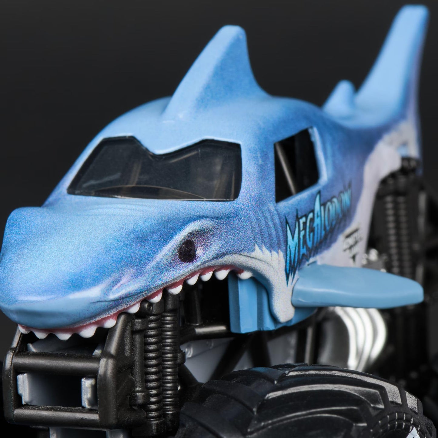 Monster Jam Stadium Series Championship Collection Megalodon 1:64 Scale Truck | Collectible Card Included