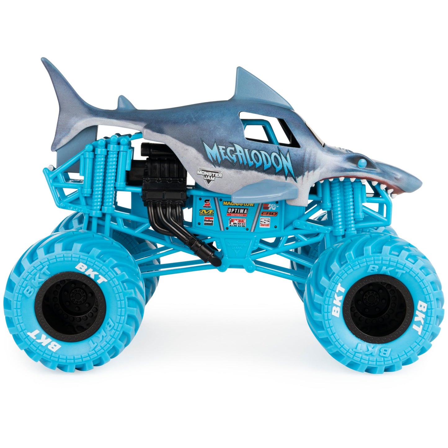 Monster Jam Official Megalodon 1:24 Scale Die-Cast Monster Truck | Collector Vehicle