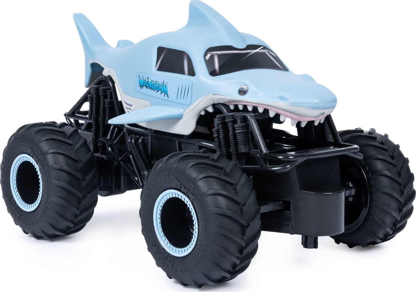 Monster Jam Megalodon RC Truck – Official 1:24 Scale, 2.4 GHz, Ages 4+
