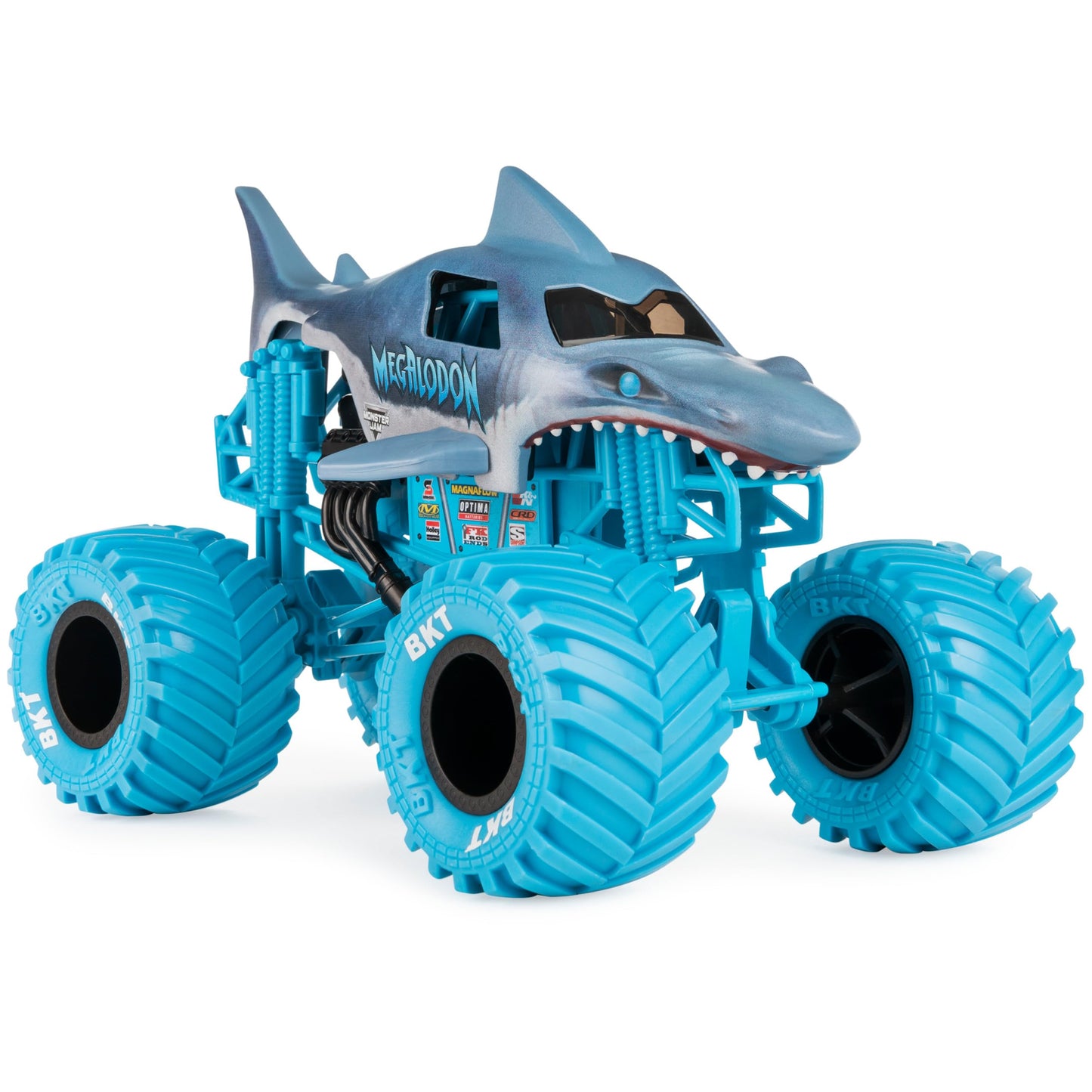 Monster Jam Official Megalodon 1:24 Scale Die-Cast Monster Truck | Collector Vehicle