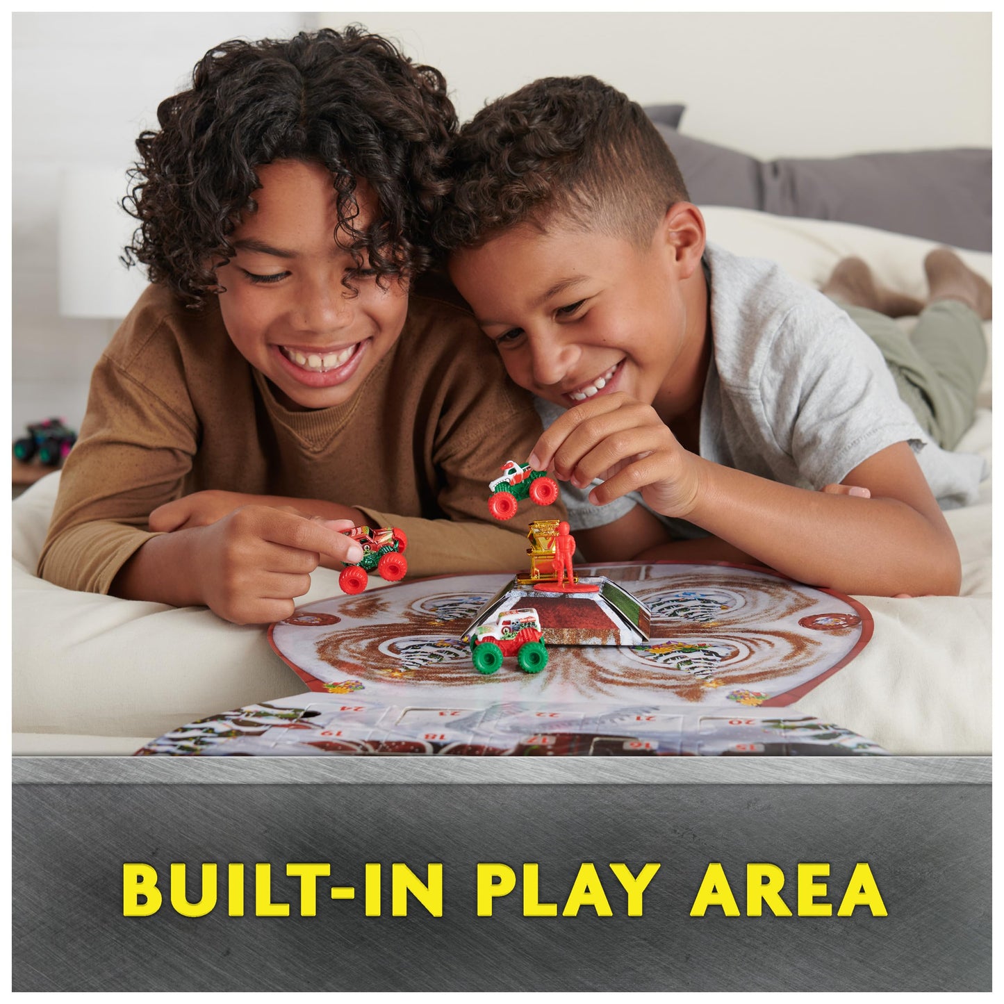 Monster Jam Mini Advent Calendar - 24 Days of 1:87 Scale Mini Trucks & Accessories
