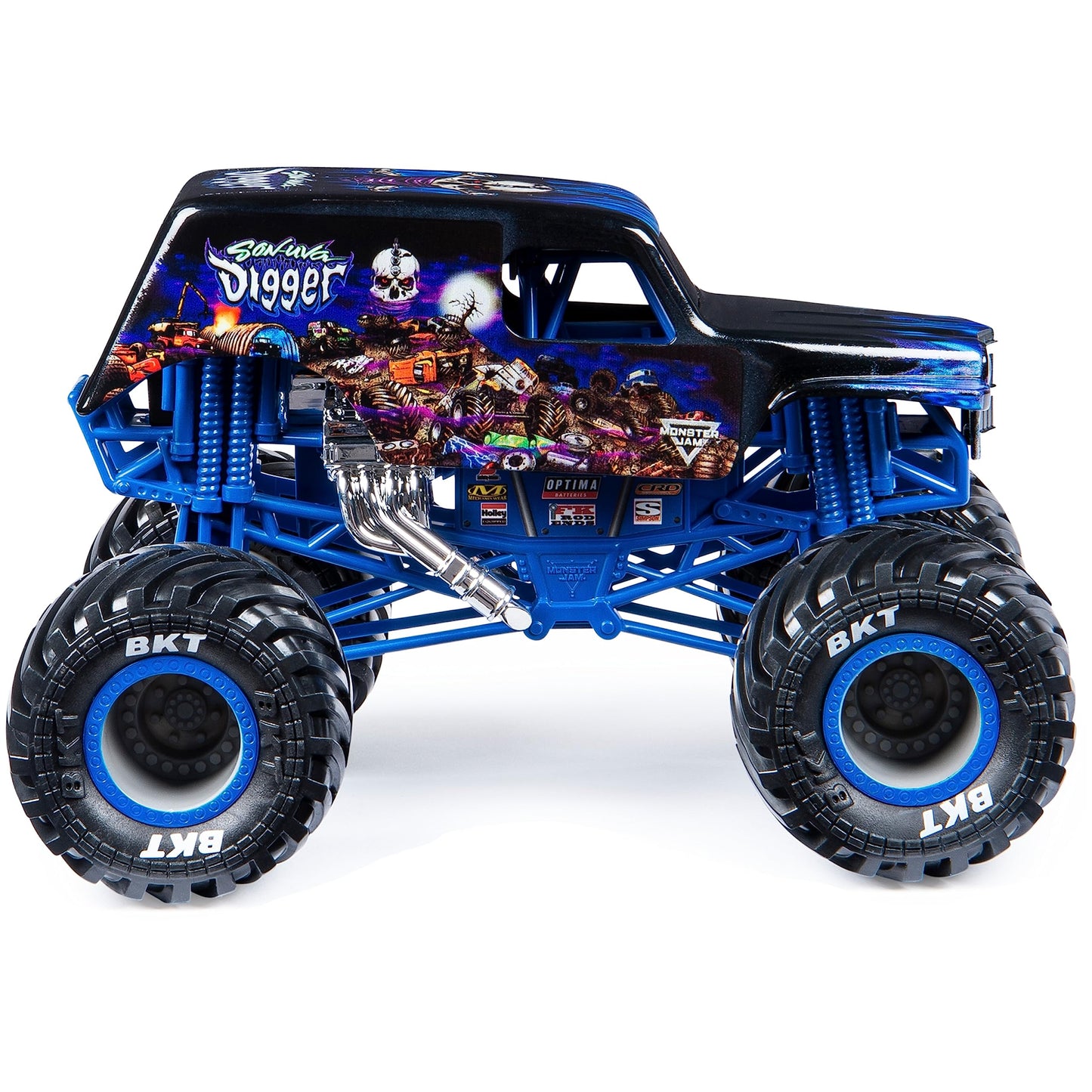 Monster Jam MNJ VHC 1to24 Diecast Son Uva Digger GML | Collectible 1:24 Scale