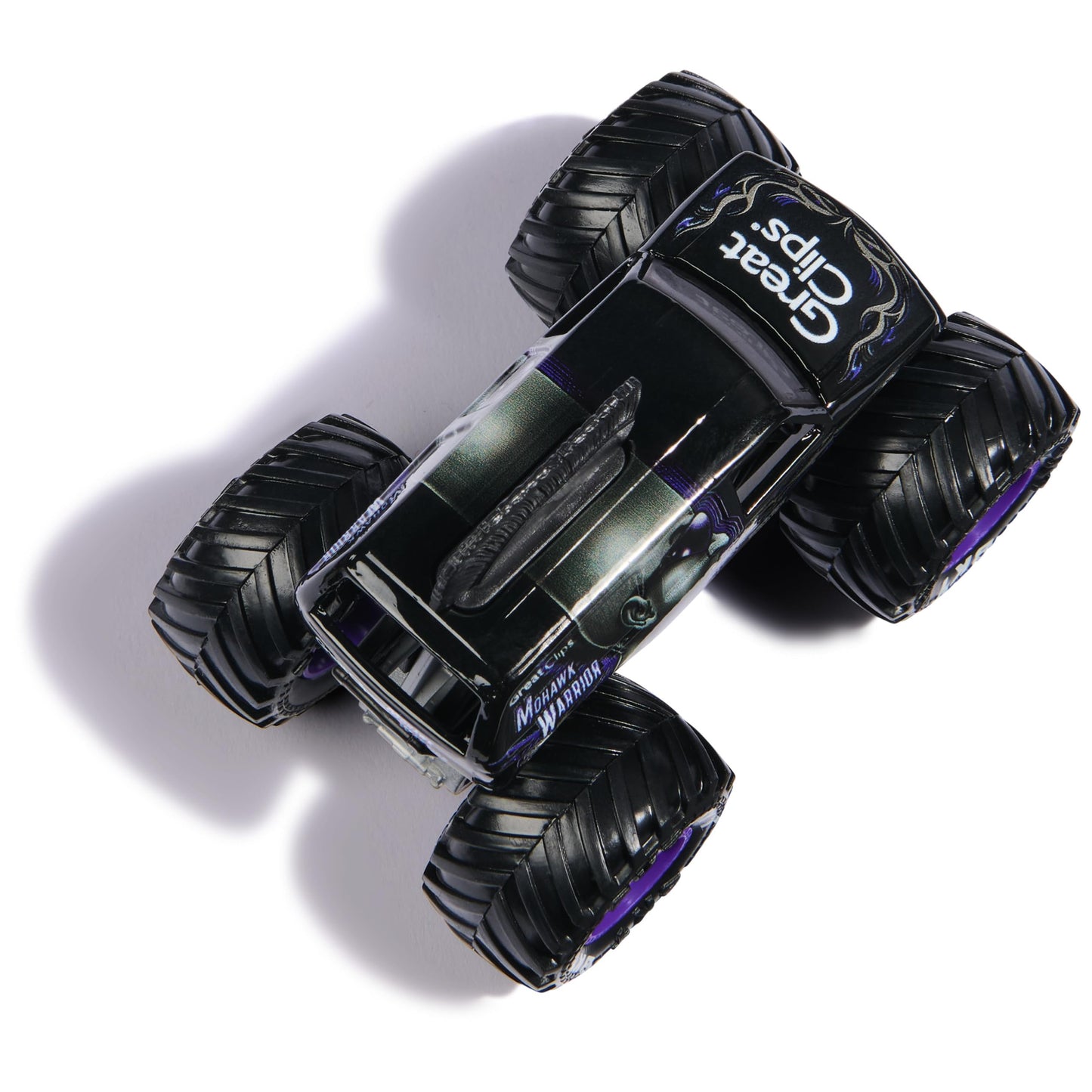 Monster Jam Official Mohawk Warrior 1:64 Die-Cast Monster Truck | 64-Scale Kids Toy