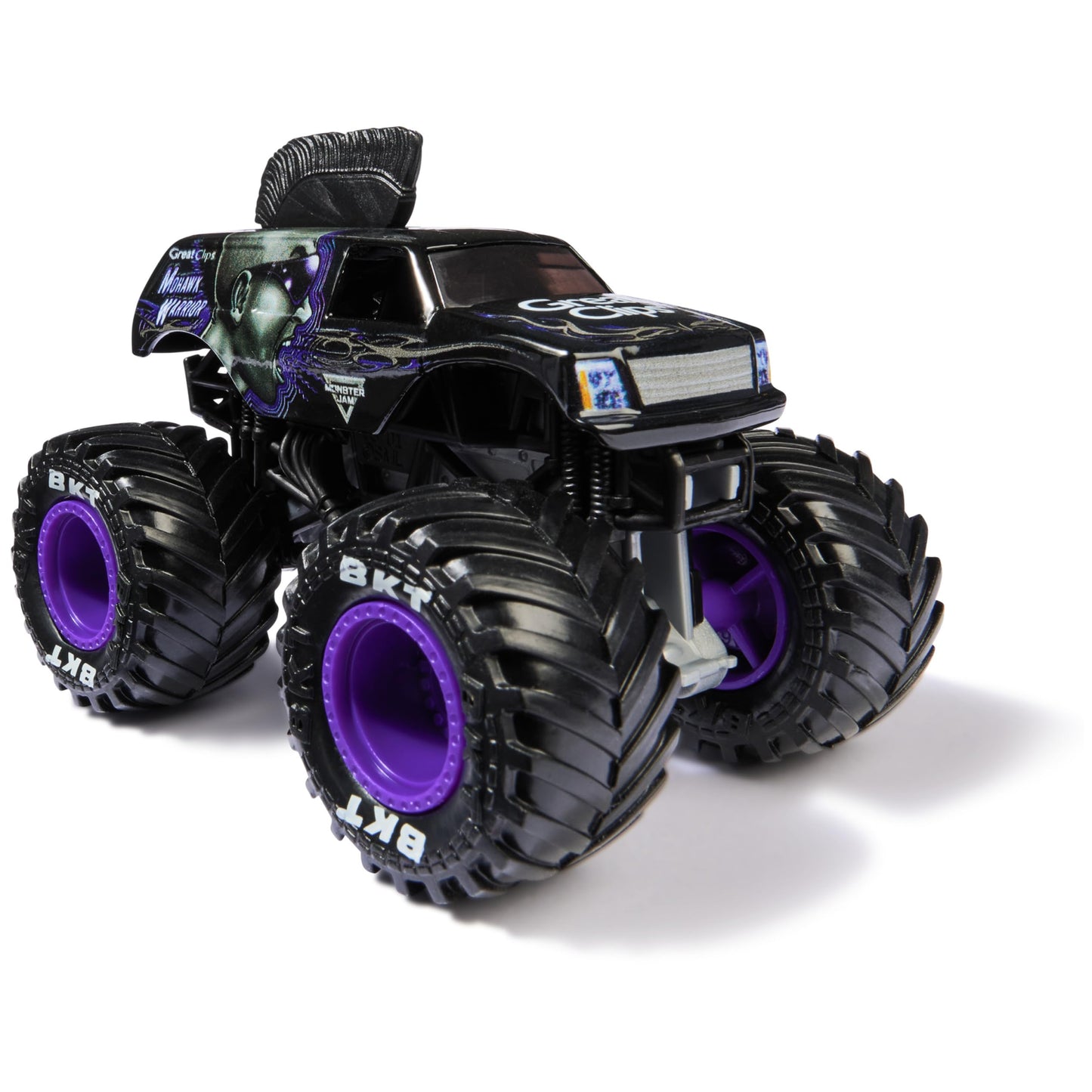 Monster Jam Official Mohawk Warrior 1:64 Die-Cast Monster Truck | 64-Scale Kids Toy